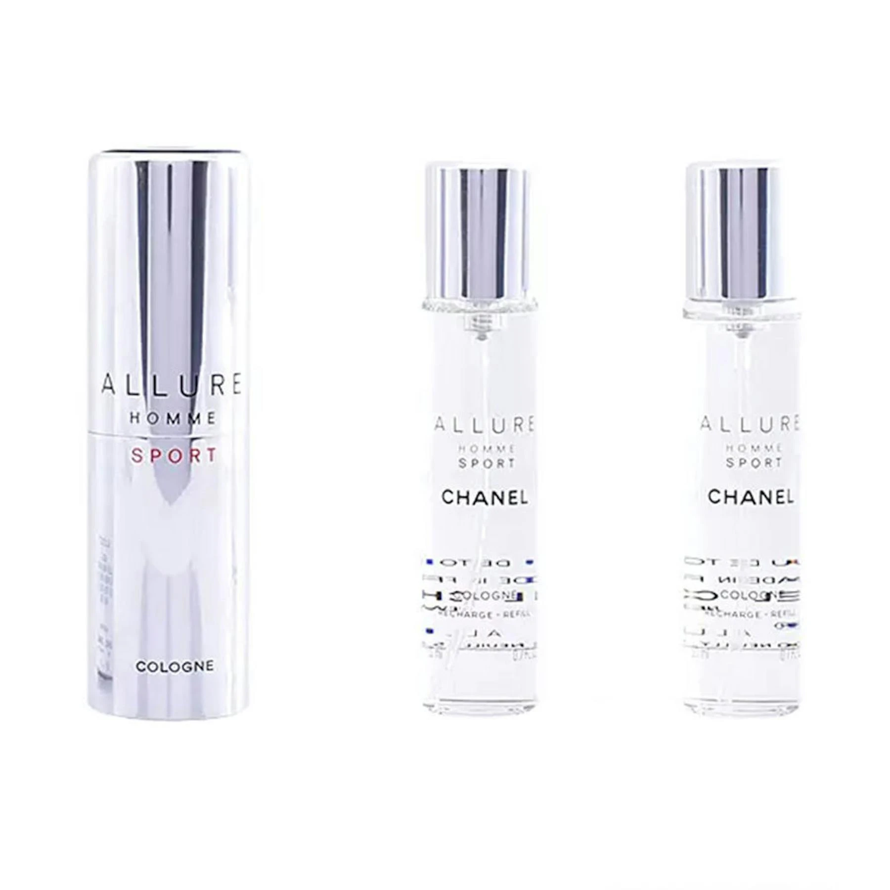 Eau De Cologne Homme Sport Viaje Chanel 3x20Ml