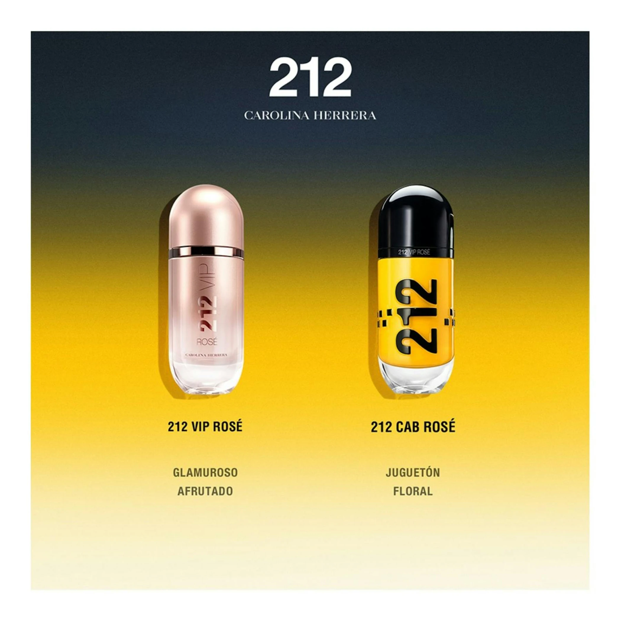 Eau De Parfum 212 VIP Rosé 212 CAB Carolina Herrera 80Ml