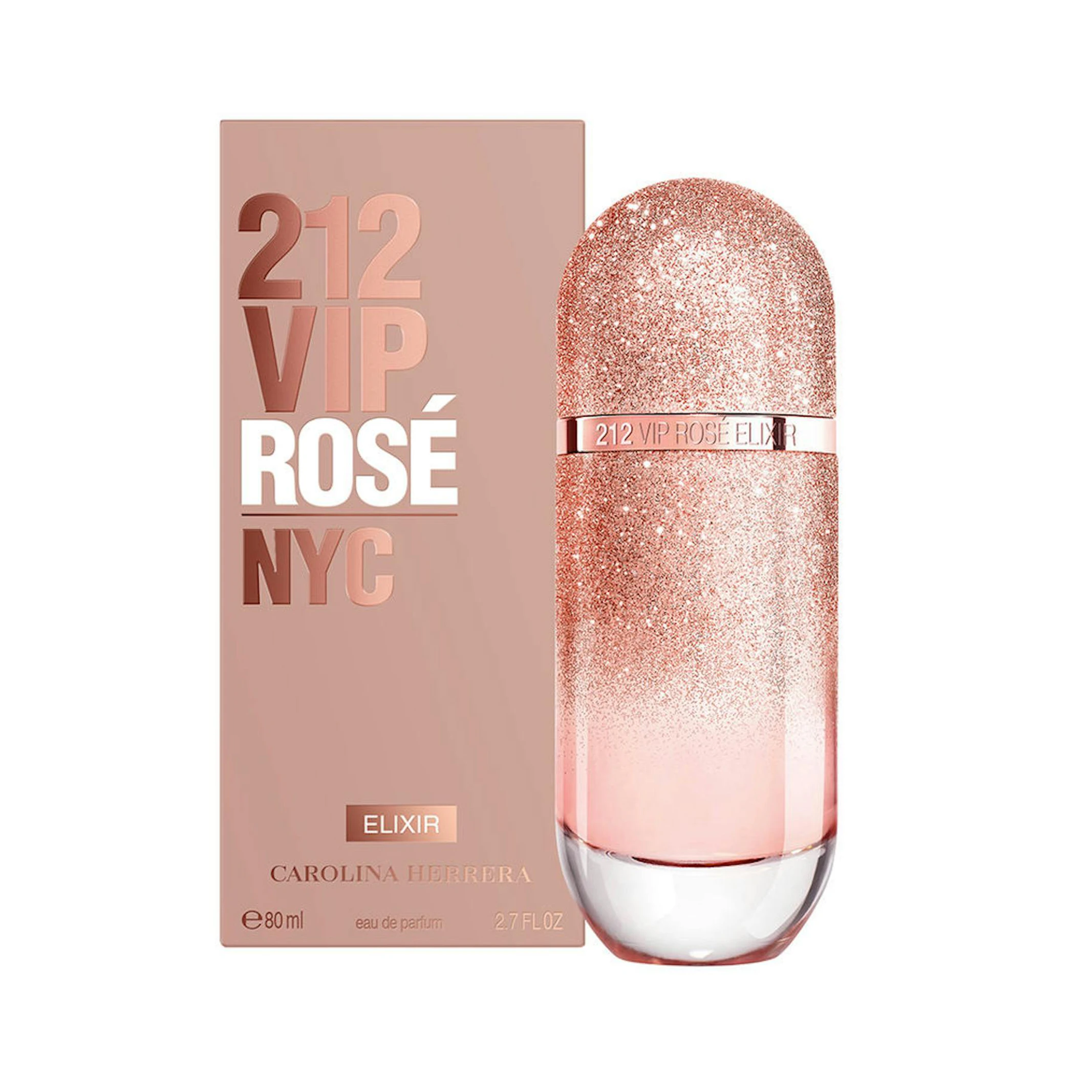 Eau De Parfum 212 VIP Rosé Elixir Carolina Herrera 80Ml