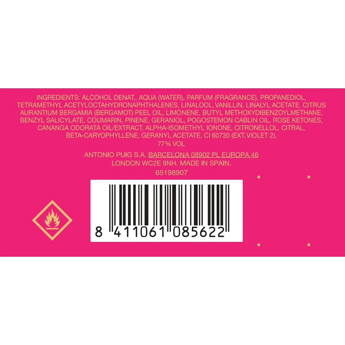 Eau De Parfum Fucsia Shakira 50 Ml