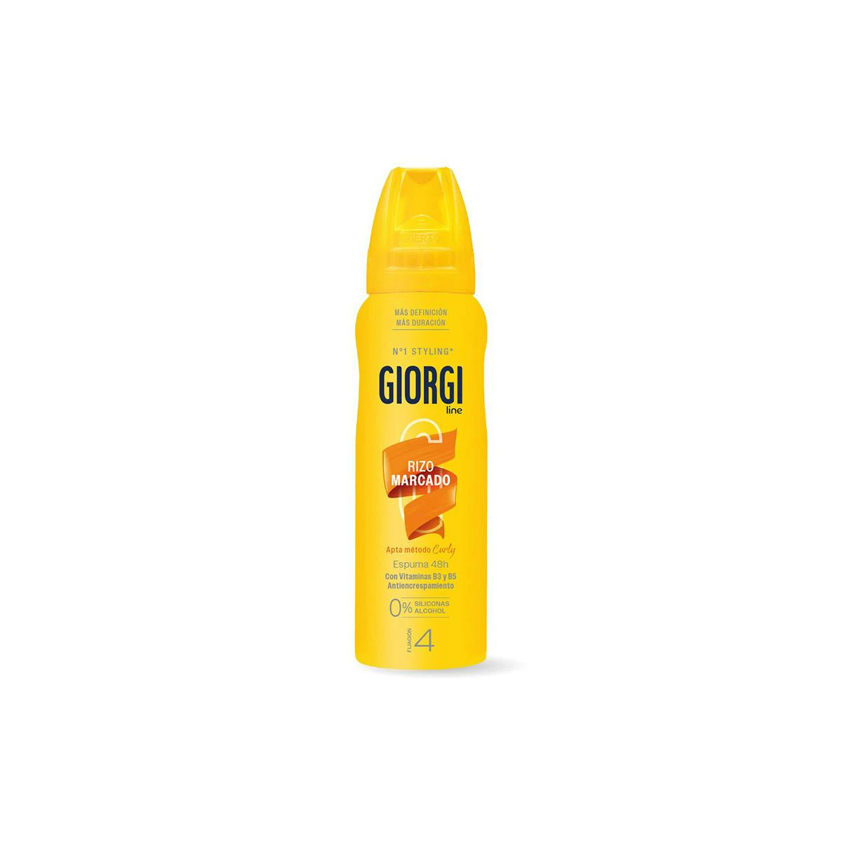 Espuma Fijadora Rizo Marcado Giorgi Line 100Ml Formato Viaje