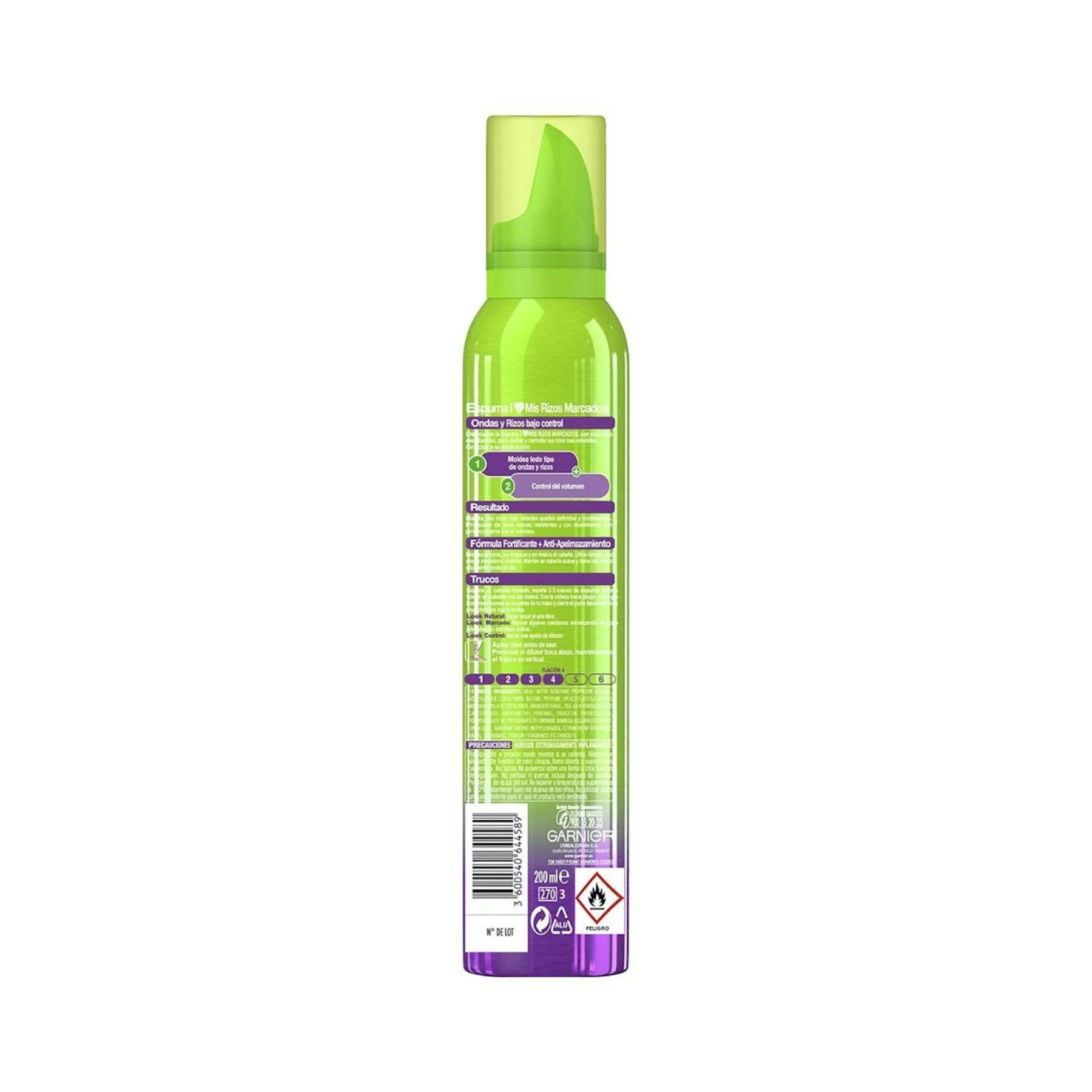 Espuma Hidra Rizos Marcados Fructis Style 200Ml