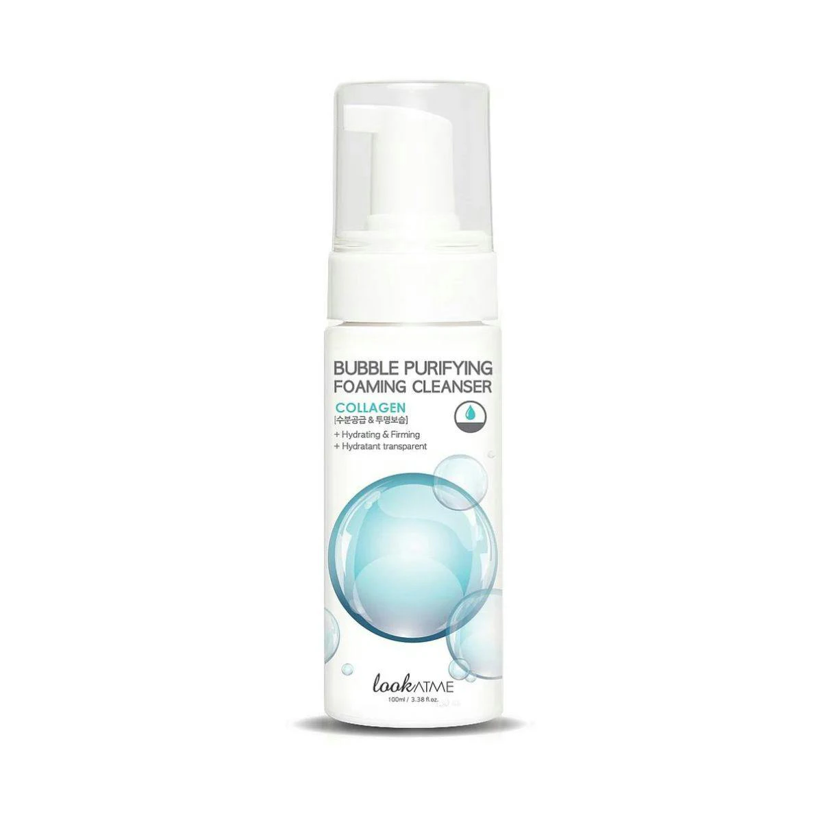 Espuma de Limpeza Bubble Purifying Colagénio Look At Me 150Ml