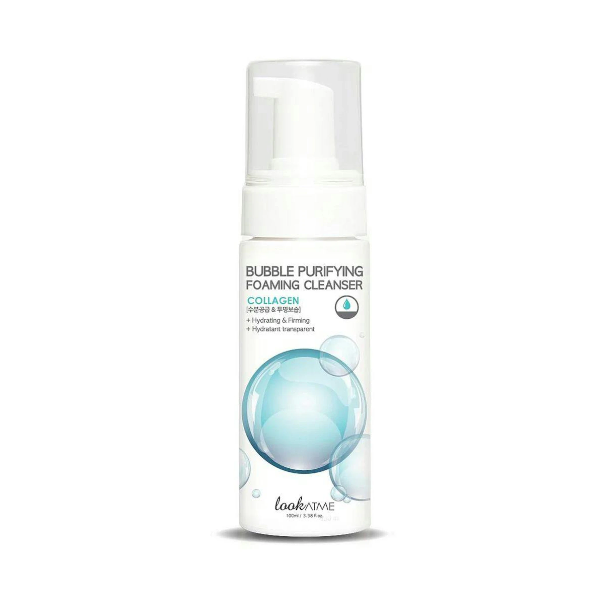 Espuma de Limpeza Bubble Purifying Colagénio Look At Me 150Ml