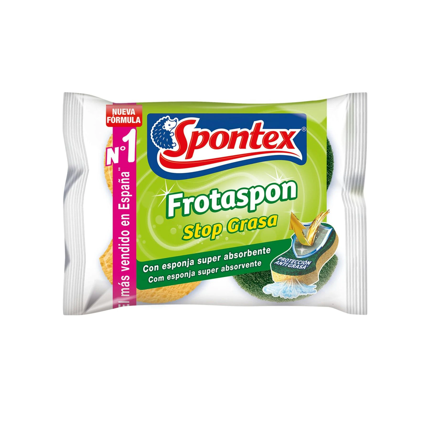 Estropajo Frotaespon Super Absorvente Spontex 2 Uds Estropajo Frotaespon Super Absorvente Spontex 2 Uds 0