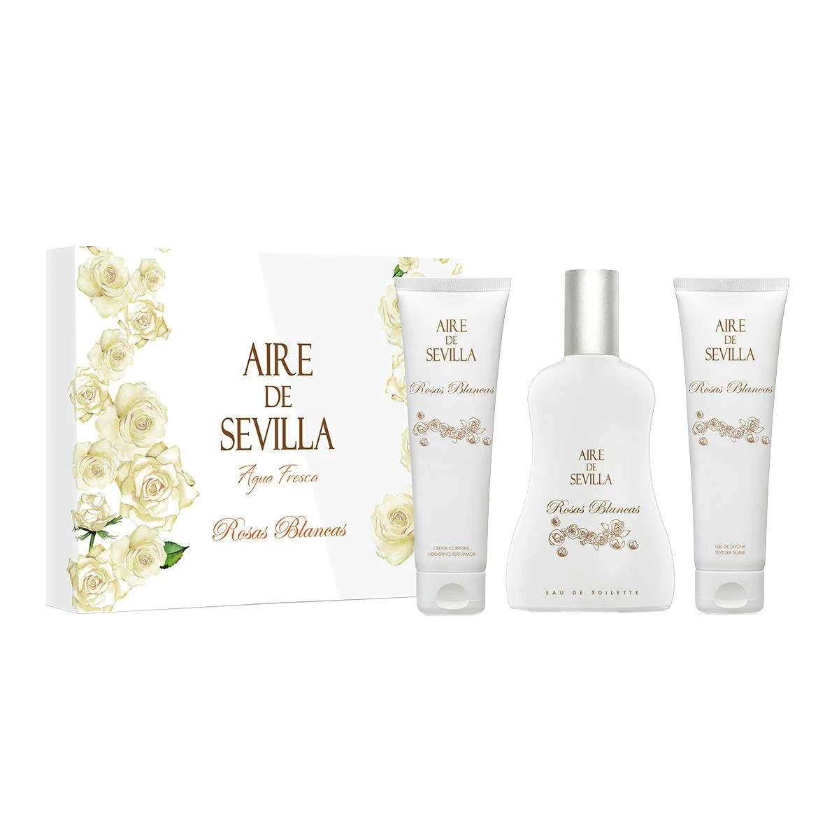 Estuche EDT Rosas Blancas Aire De Sevilla