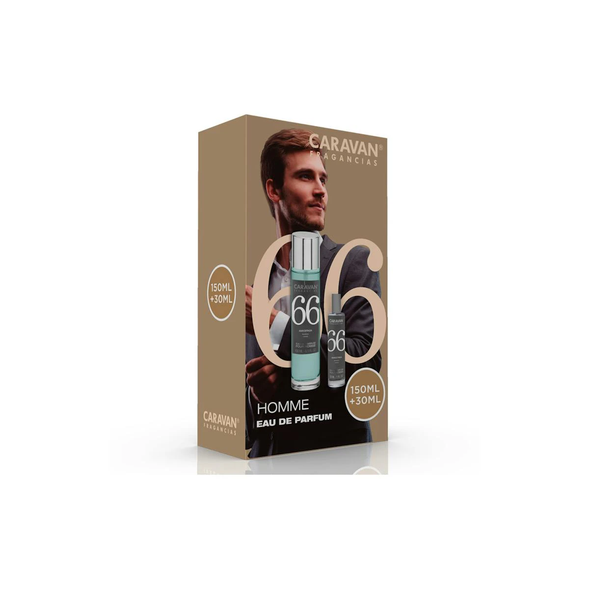 Estuche Perfume Hombre 66 Caravan