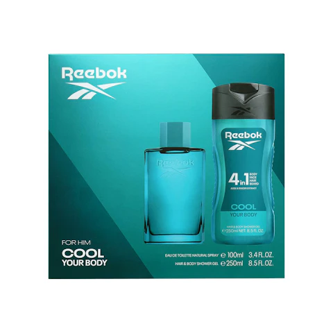 Estuche Reebok Cool Your Body EDT 100Ml + Gel De Ducha 250Ml Fresca