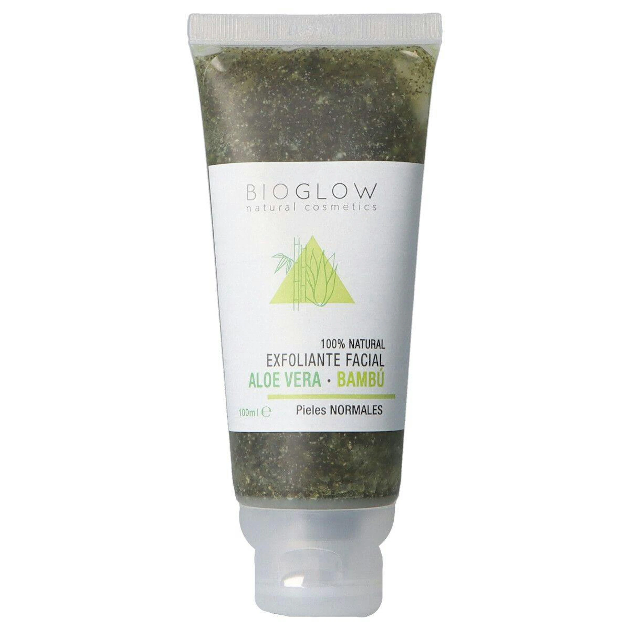 Exfoliante Facial Aloe Vera Y Bambú Bioglow 100Ml 0
