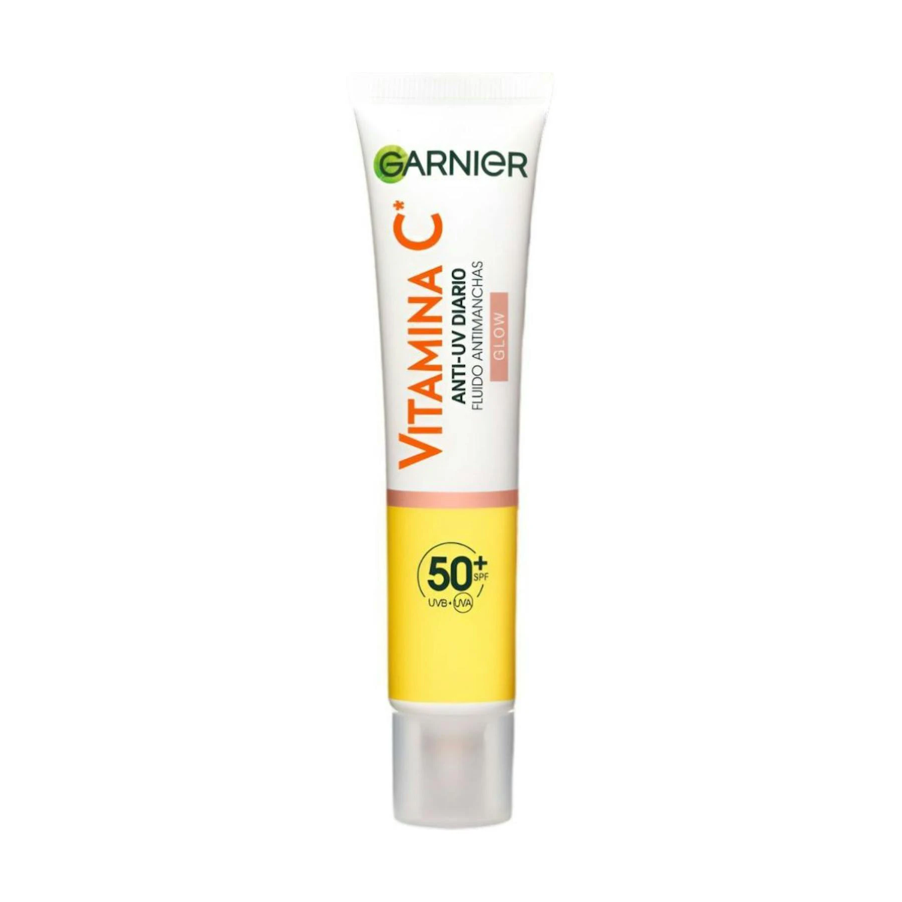 Fluido Facial Glow Antimanchas Vitamina C SPF 50+ Garnier 15Ml