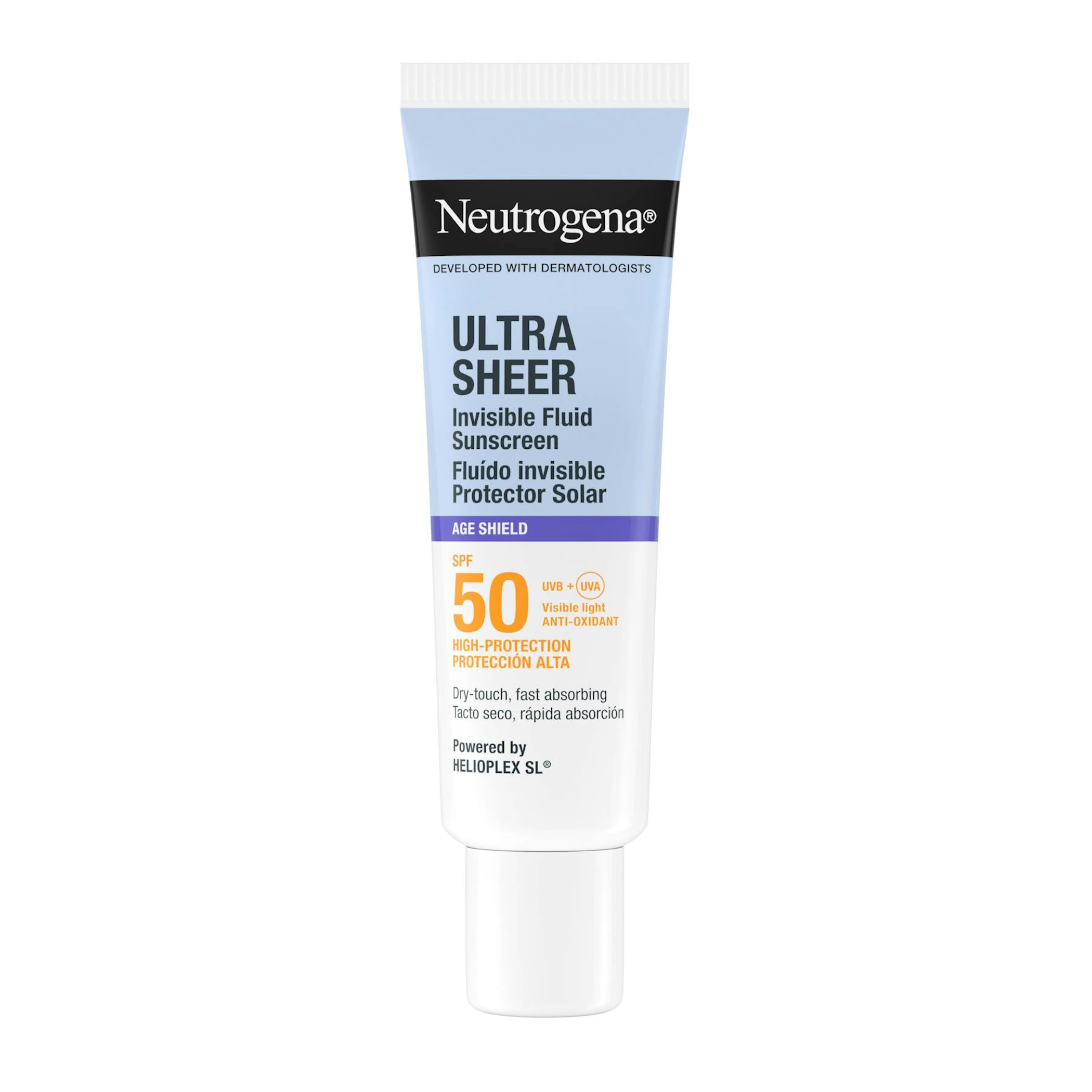 Fluido Solar Ultra Sheer Invisível Anti-Idade SPF50 Neutrogena 50Ml
