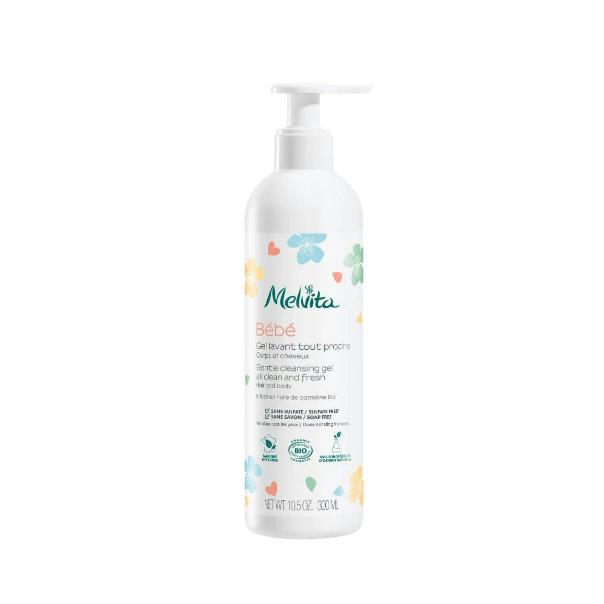 Gel-Champú Bebé Melvita 300Ml Gel-Champú Bebé Melvita 300Ml 0