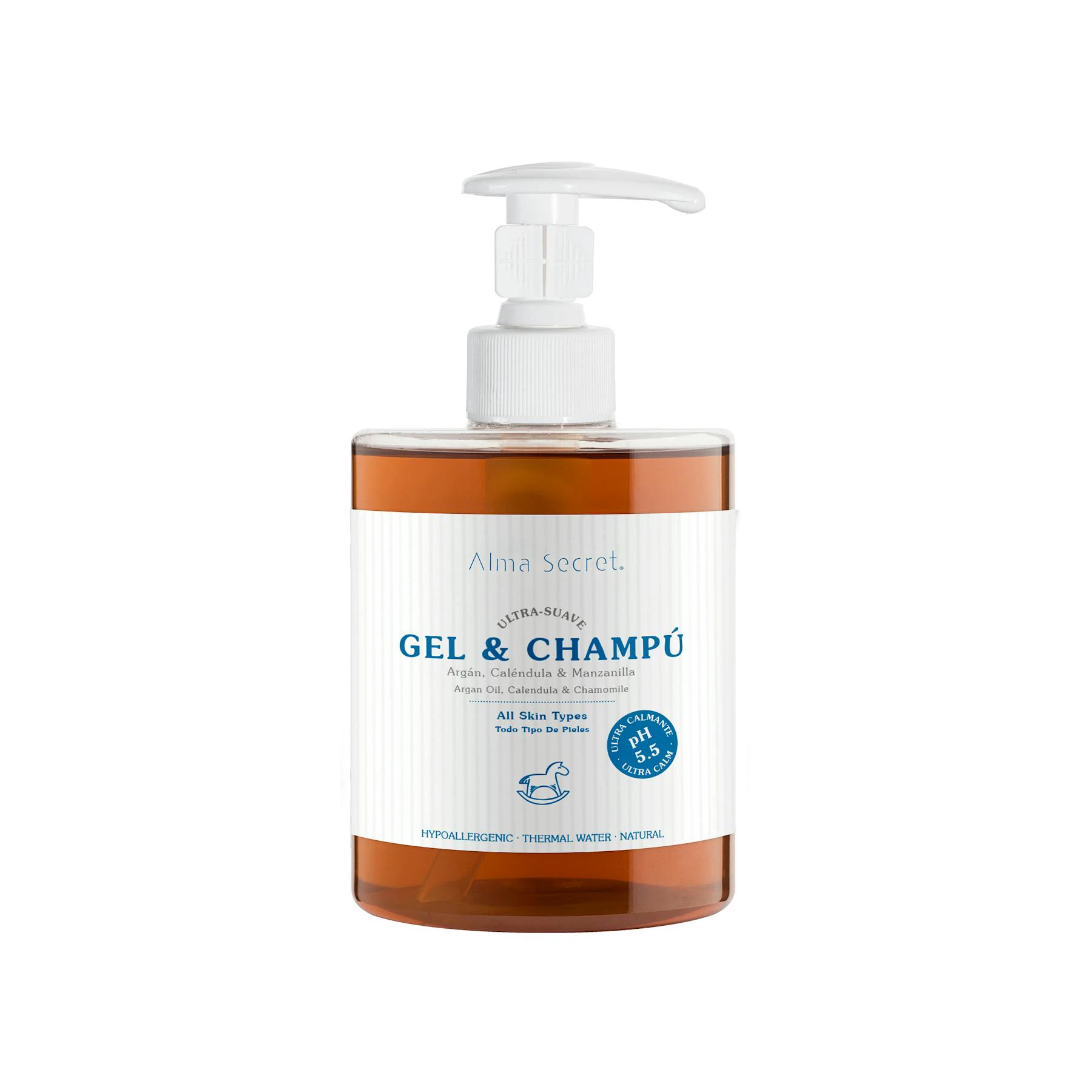 Gel-Champú Ultra Suave Argán Alma Secret 500Ml