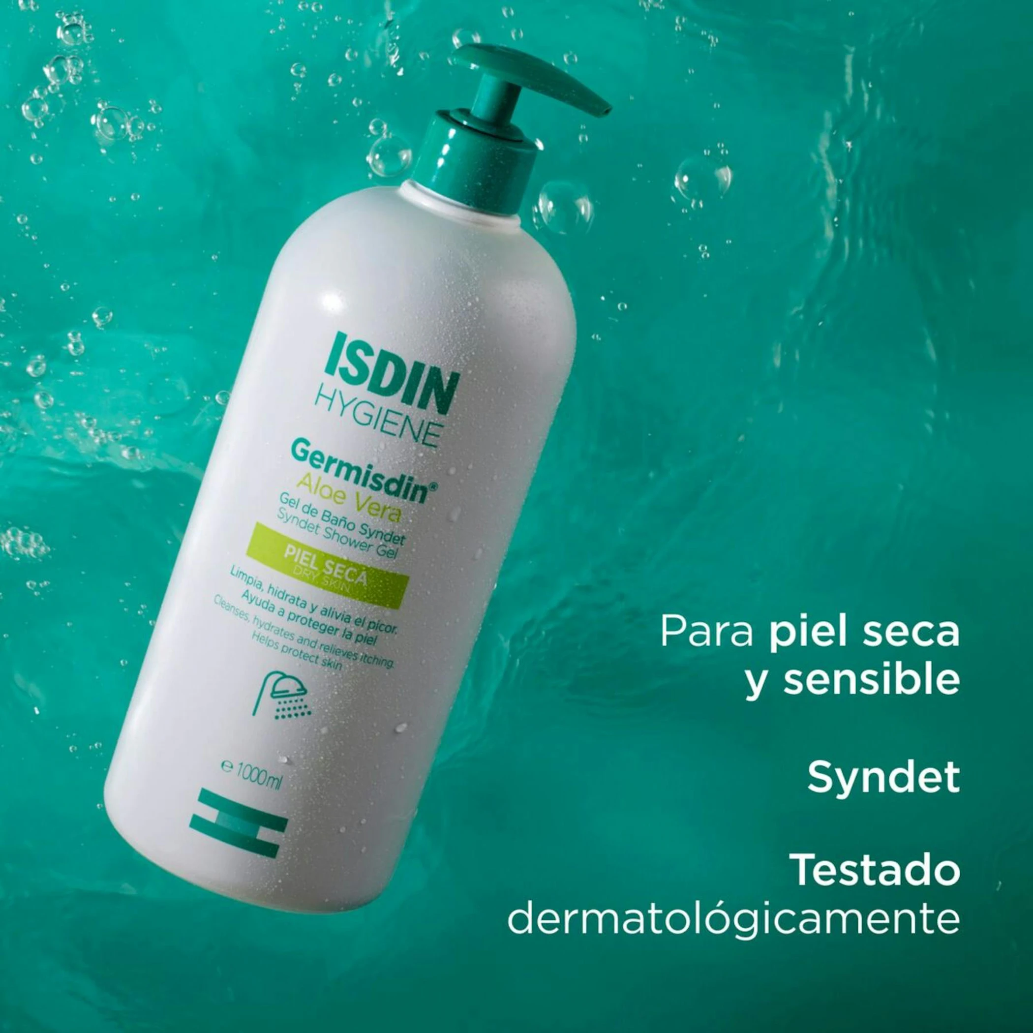 Gel De Baño Germisdin Aloe Vera Isdin 1000Ml