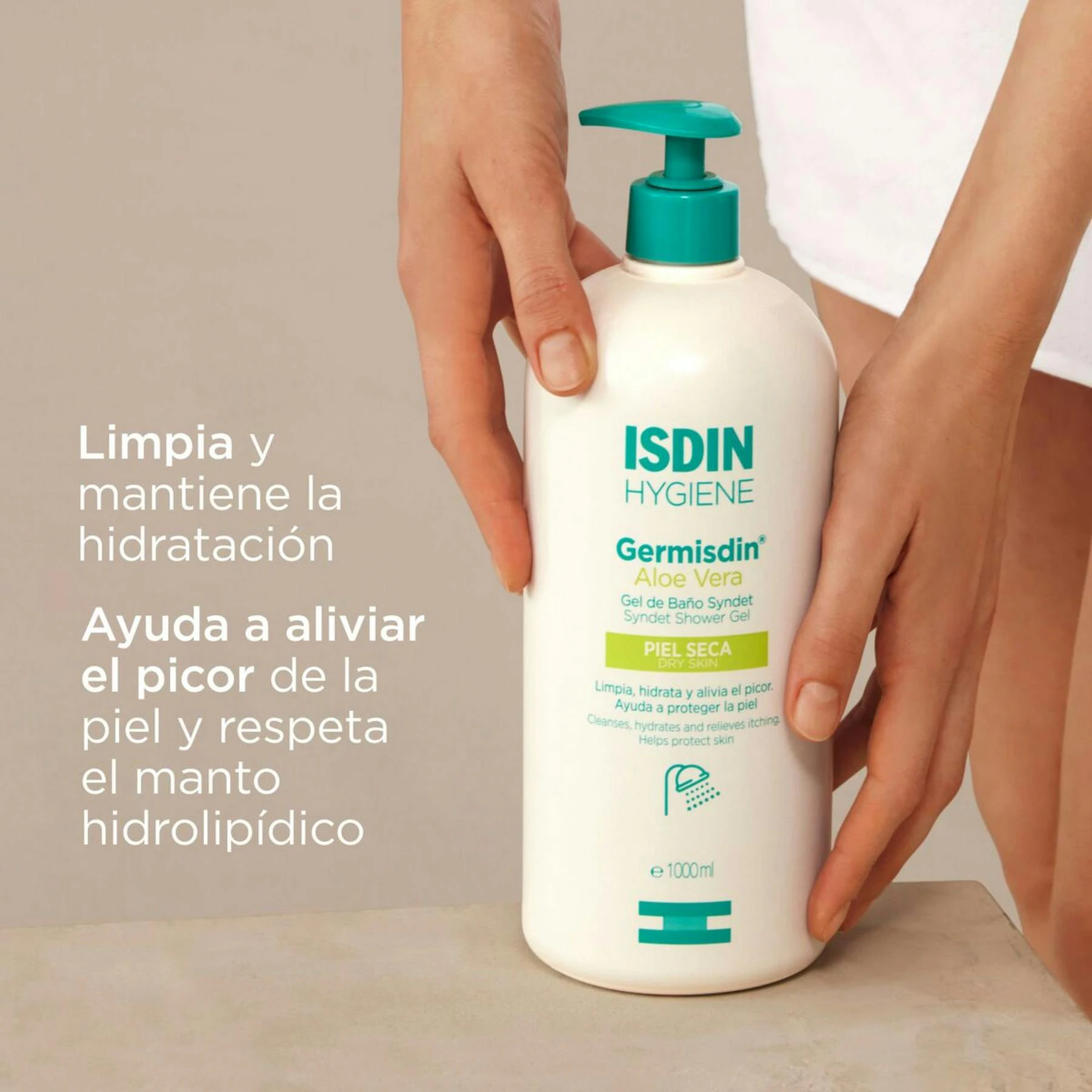 Gel De Baño Germisdin Aloe Vera Isdin 1000Ml