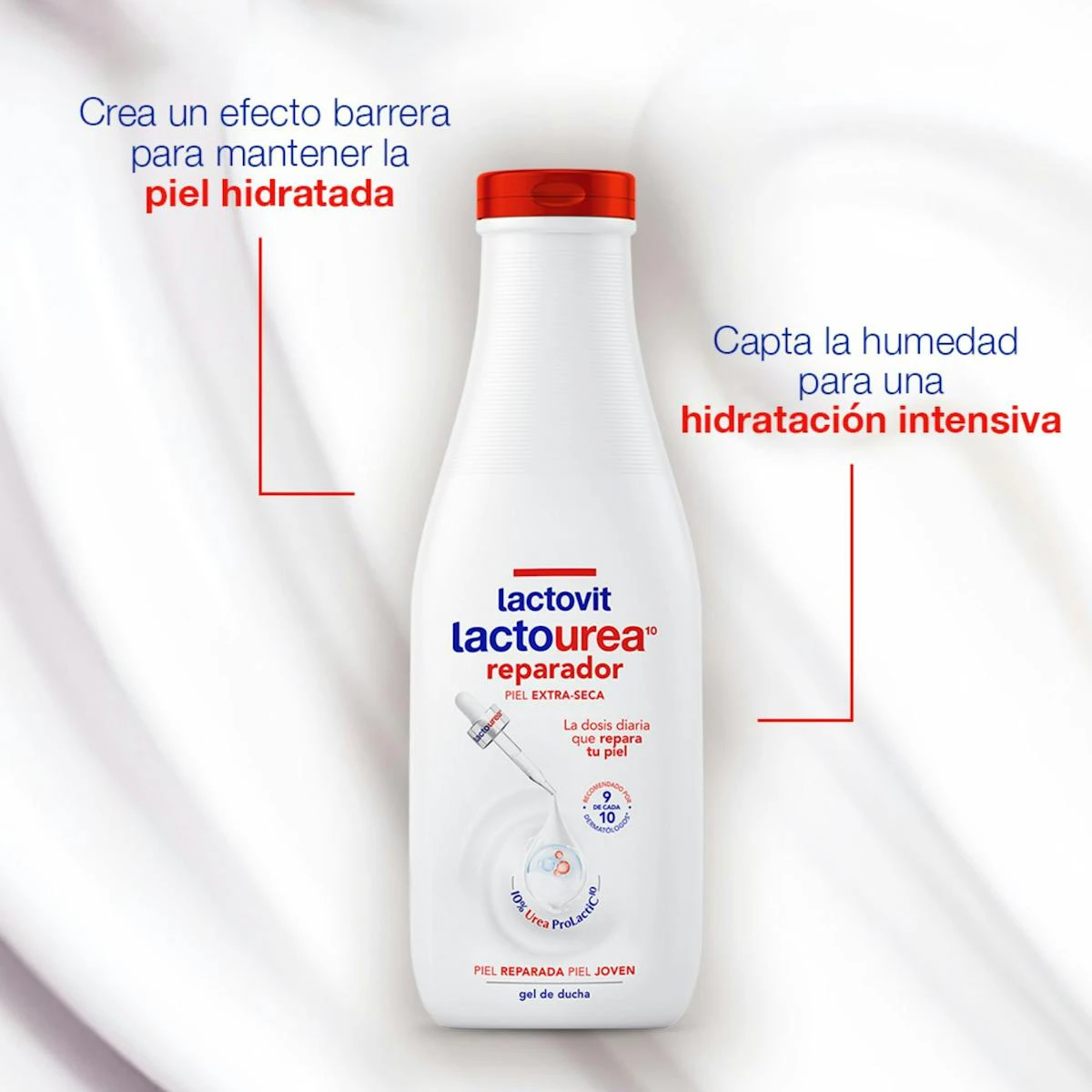 Gel De Ducha Lactourea Reparador Lactovit 550Ml