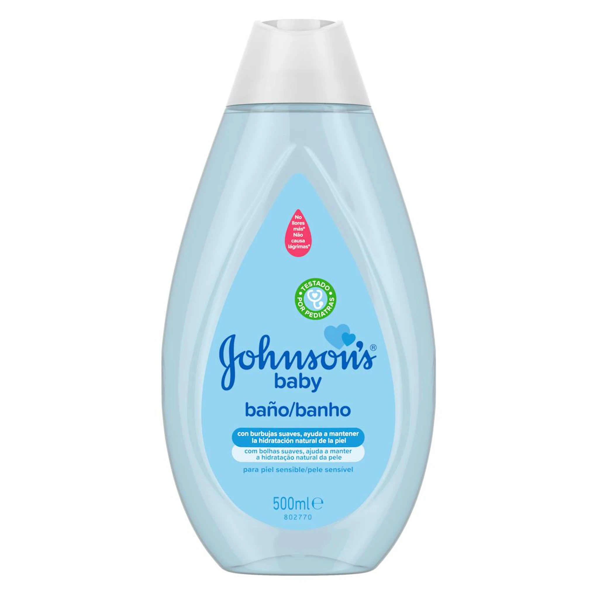 Gel De Baño Pieles Sensibles Johnson's Baby 500Ml 0