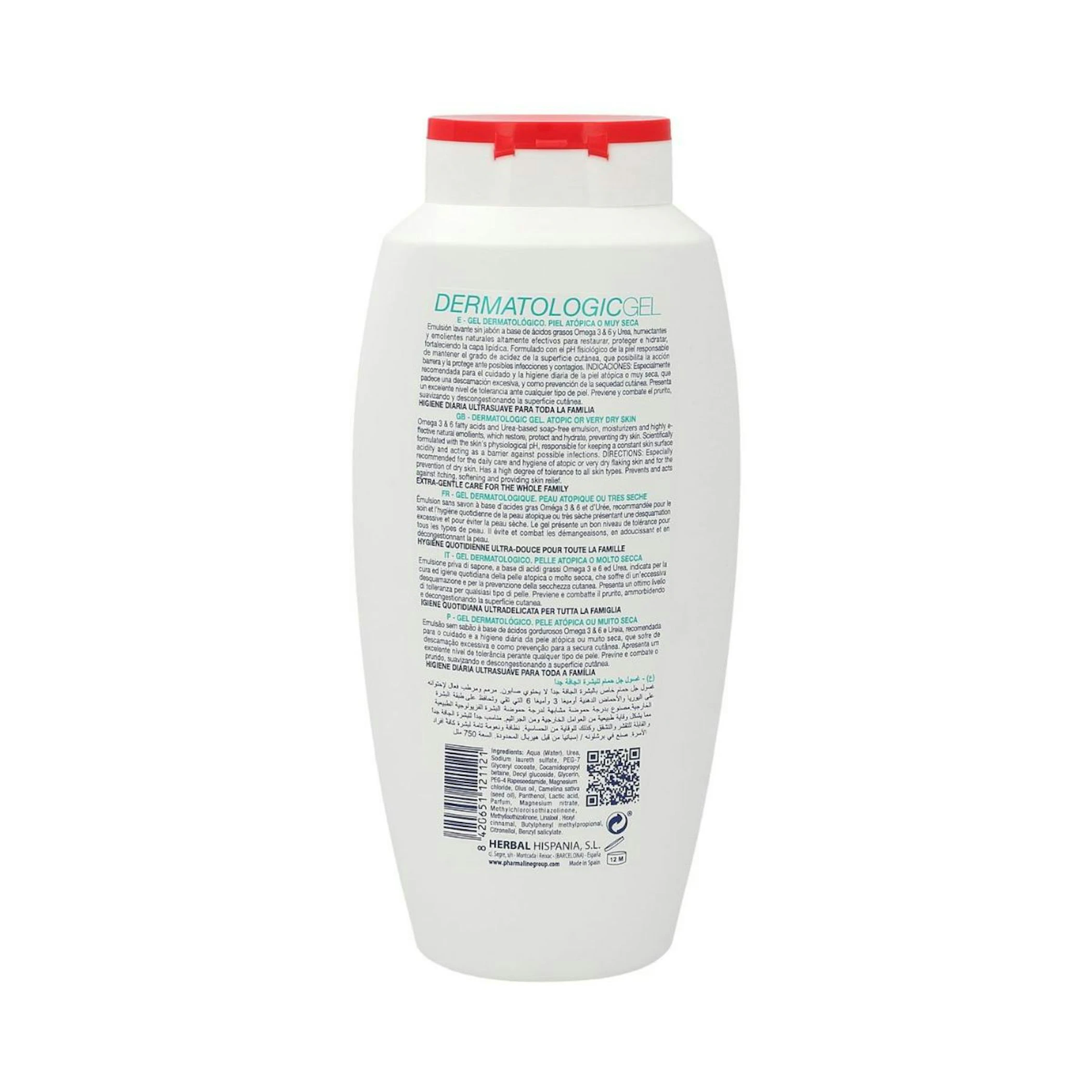 Gel De Ducha Atopic Pharmaline 750Ml