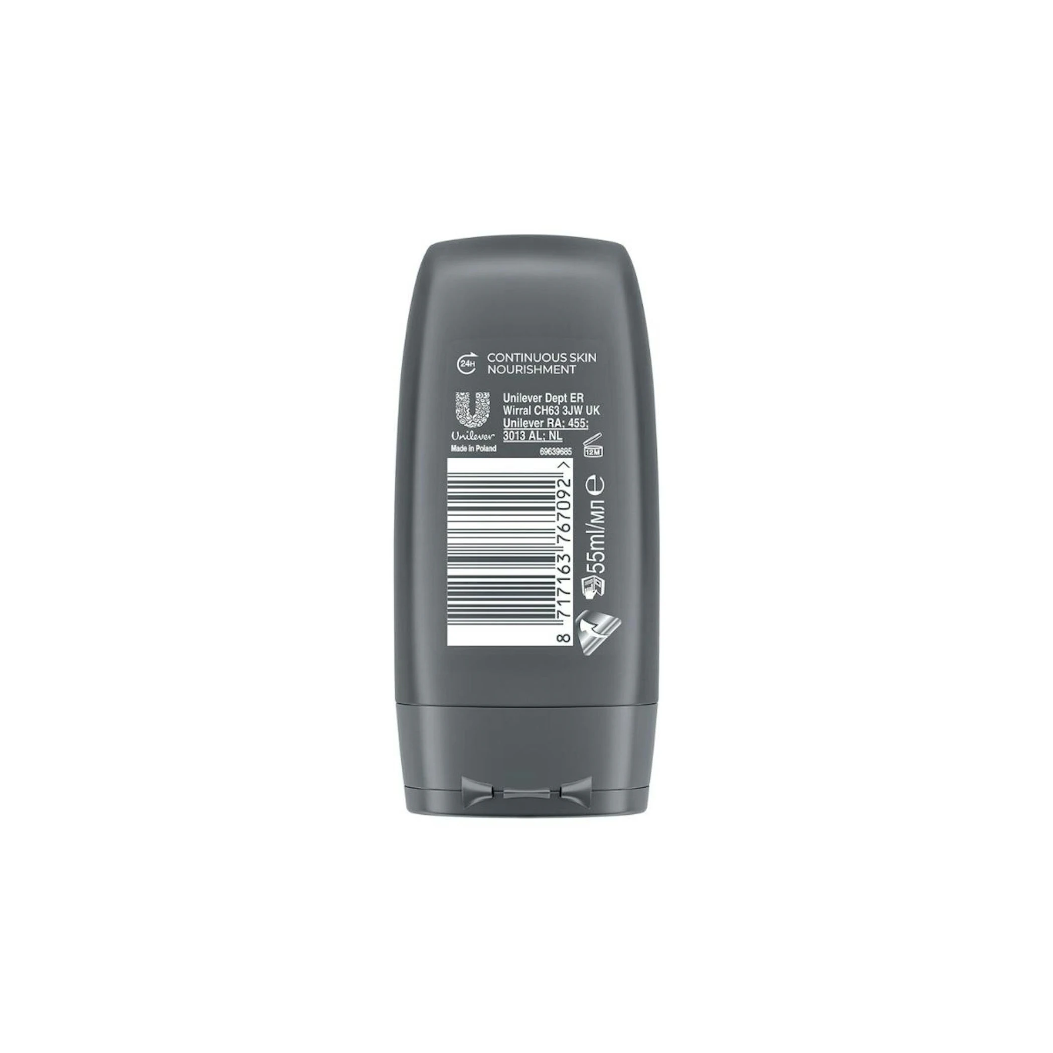 Gel De Ducha +Care Hydrating Clean Comfort Dove Men 55Ml