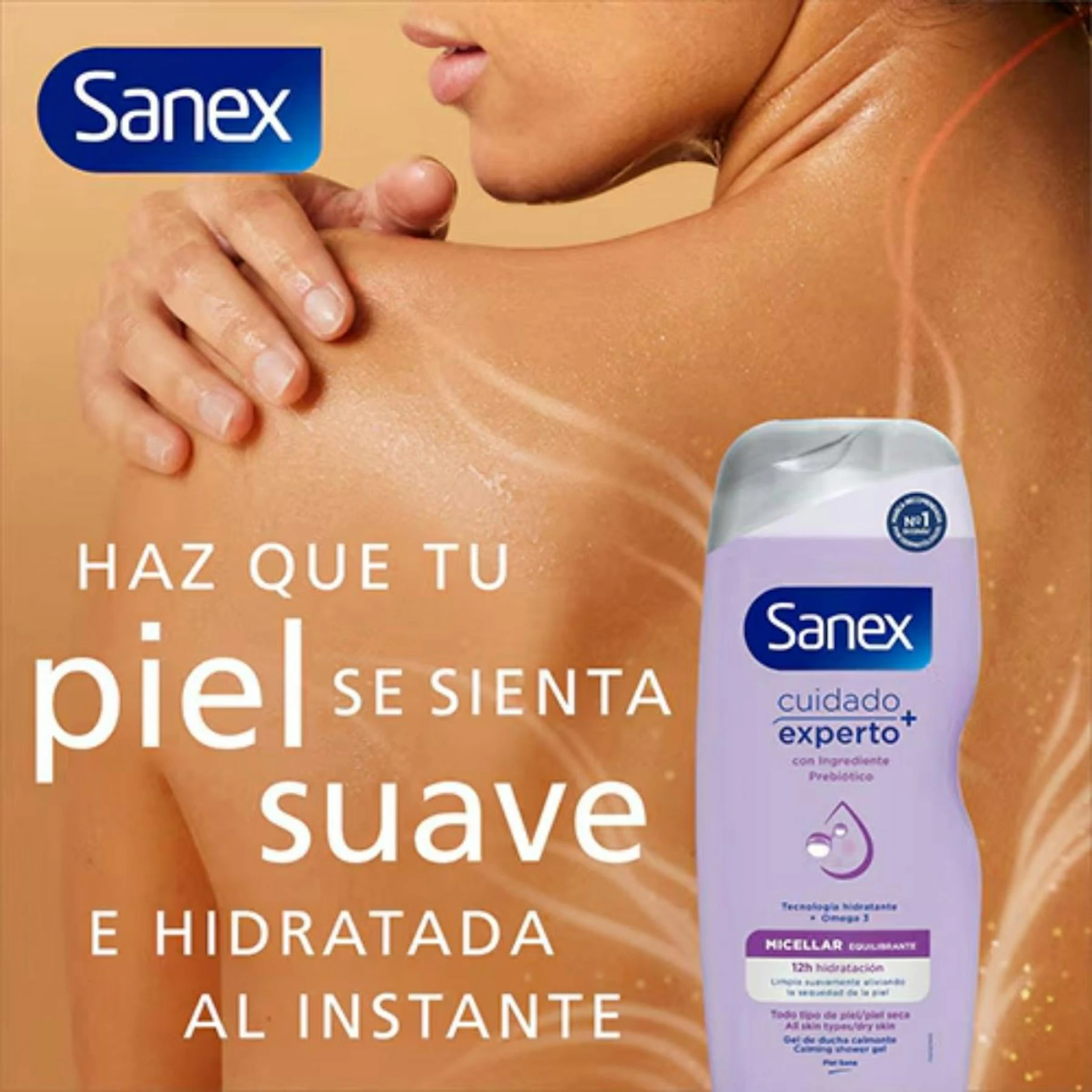 Gel De Ducha Cuidado Experto Micellar Equilibrante Sanex 600Ml