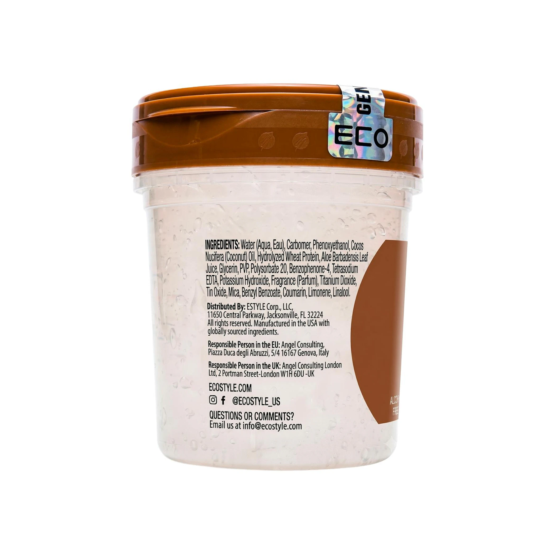 Gel Fijador Coconut Eco Styler 236Ml