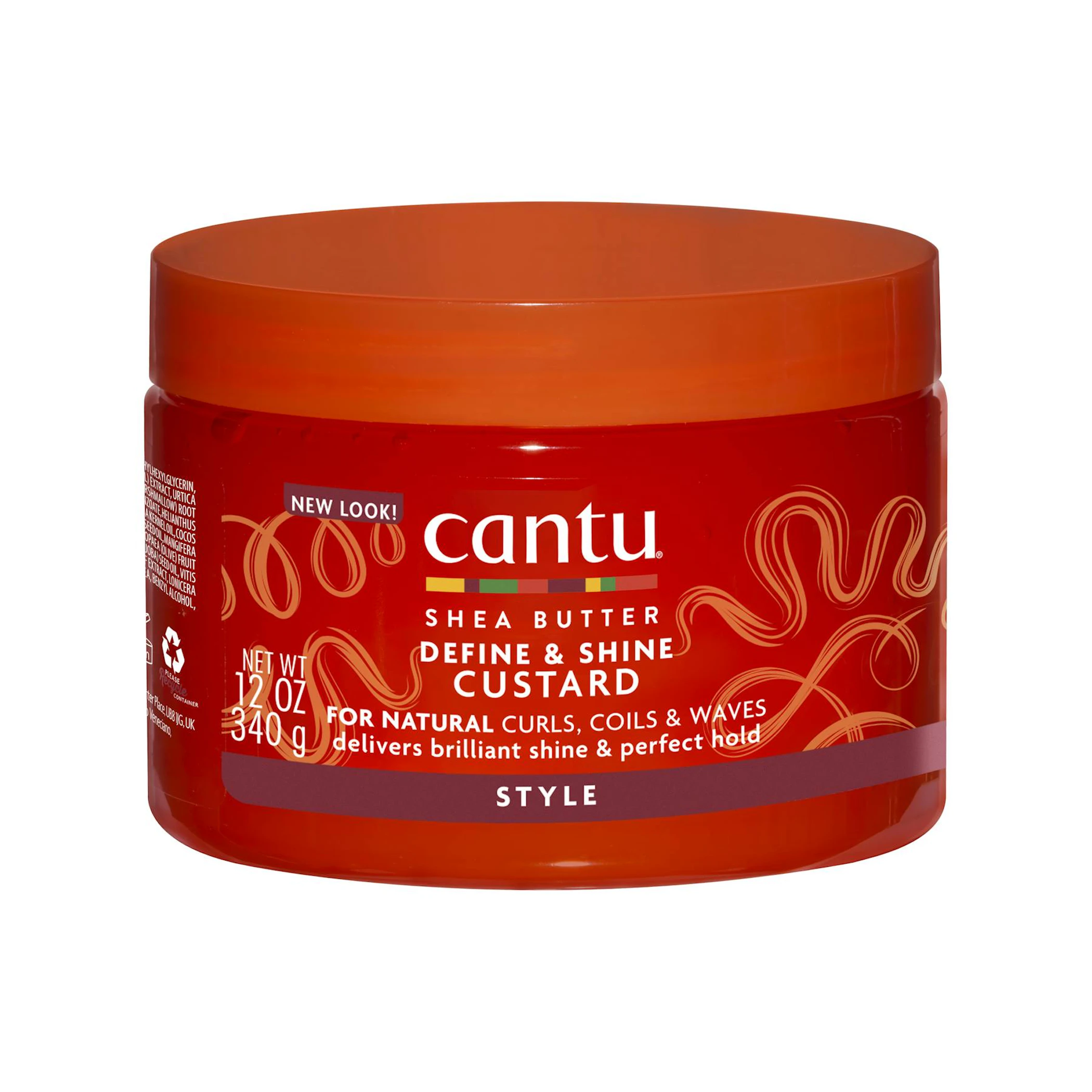 Gel Fijador Shea Butter Define & Shine Custard Cantu 340G