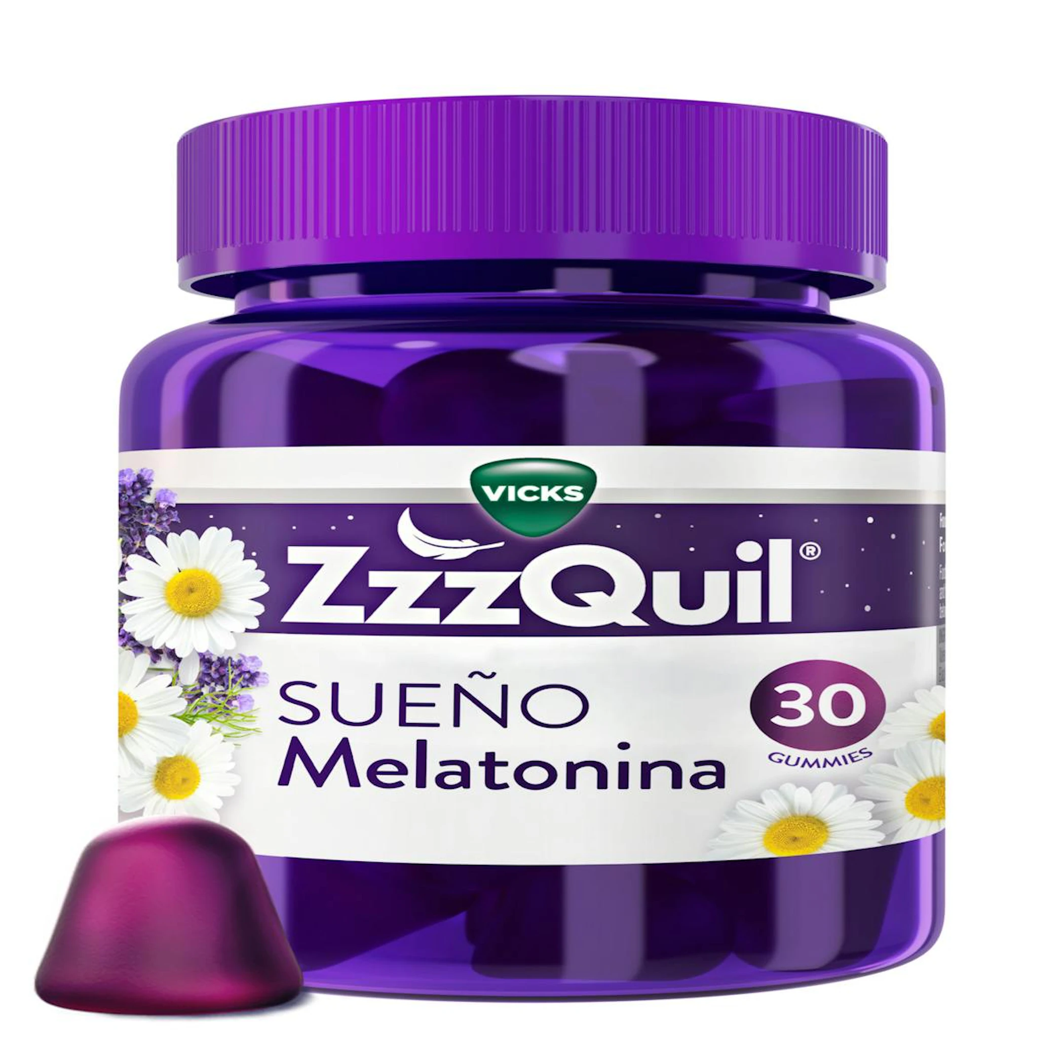 Gomas ZzzQuil Natura Melatonina 30 unid.