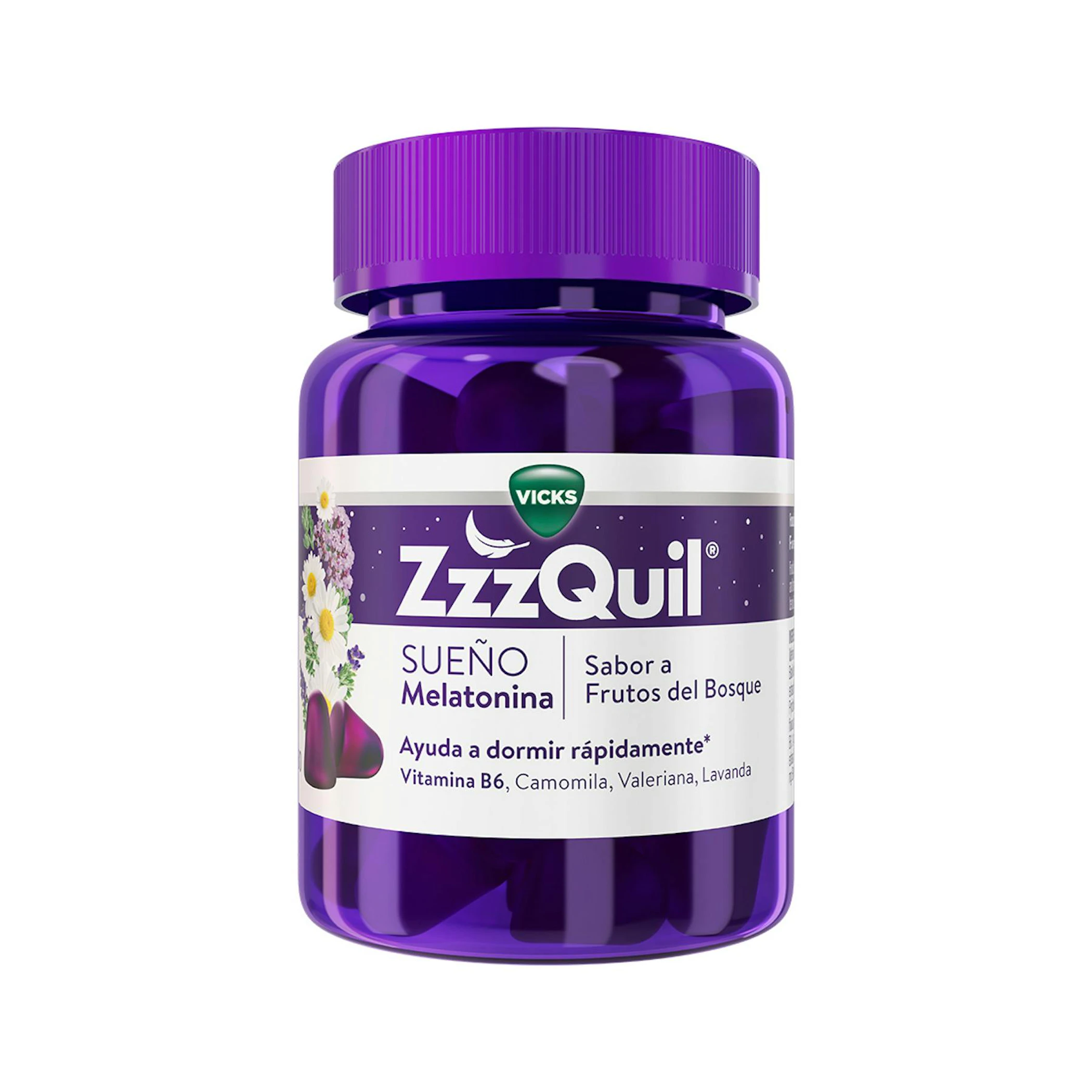 Gomas ZzzQuil Natura Melatonina 30 unid. 0