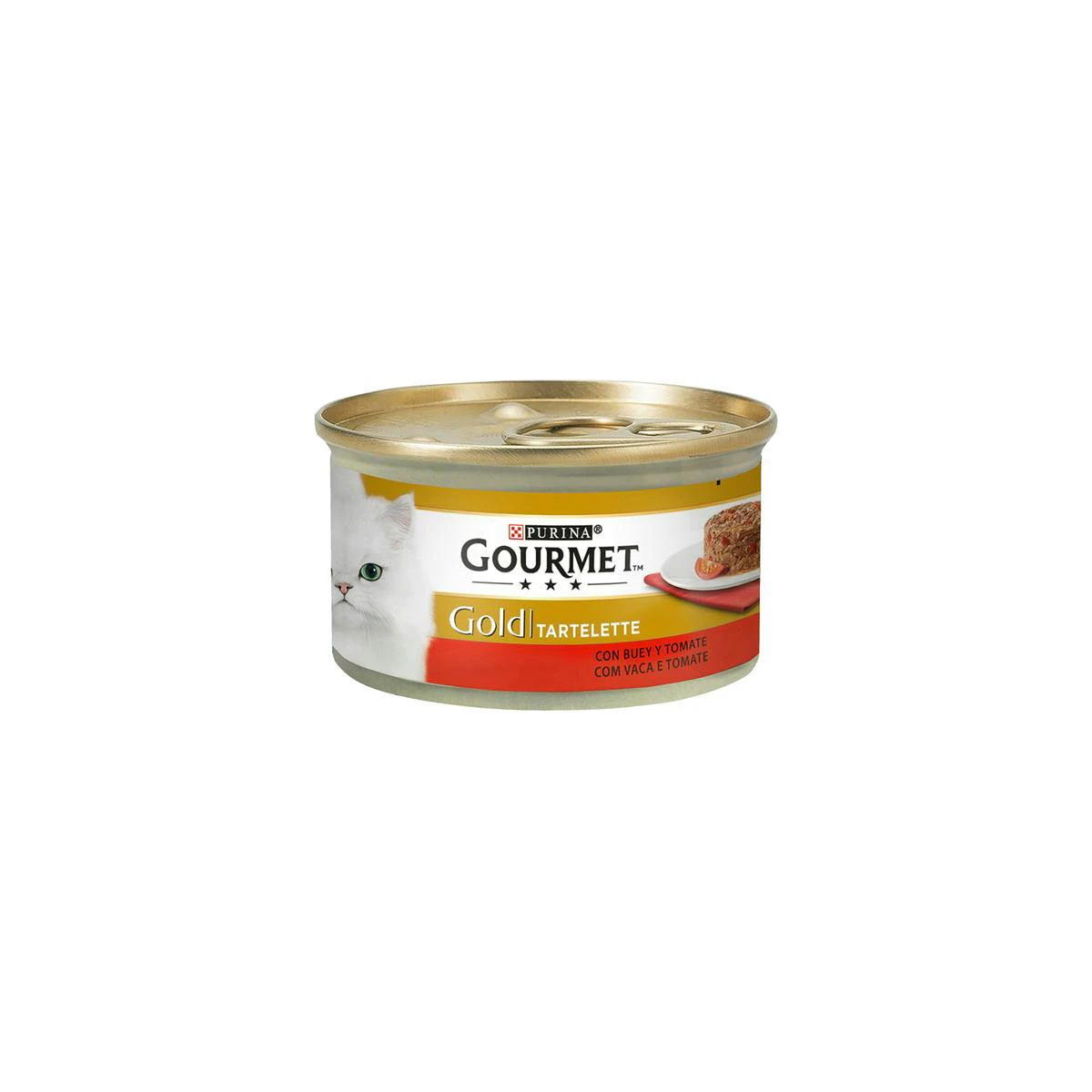 Comida Húmeda Gatos Tartallette Buey Gourmet Gold 85G Comida Húmeda Gatos Tartallette Buey Gourmet Gold 85G 0