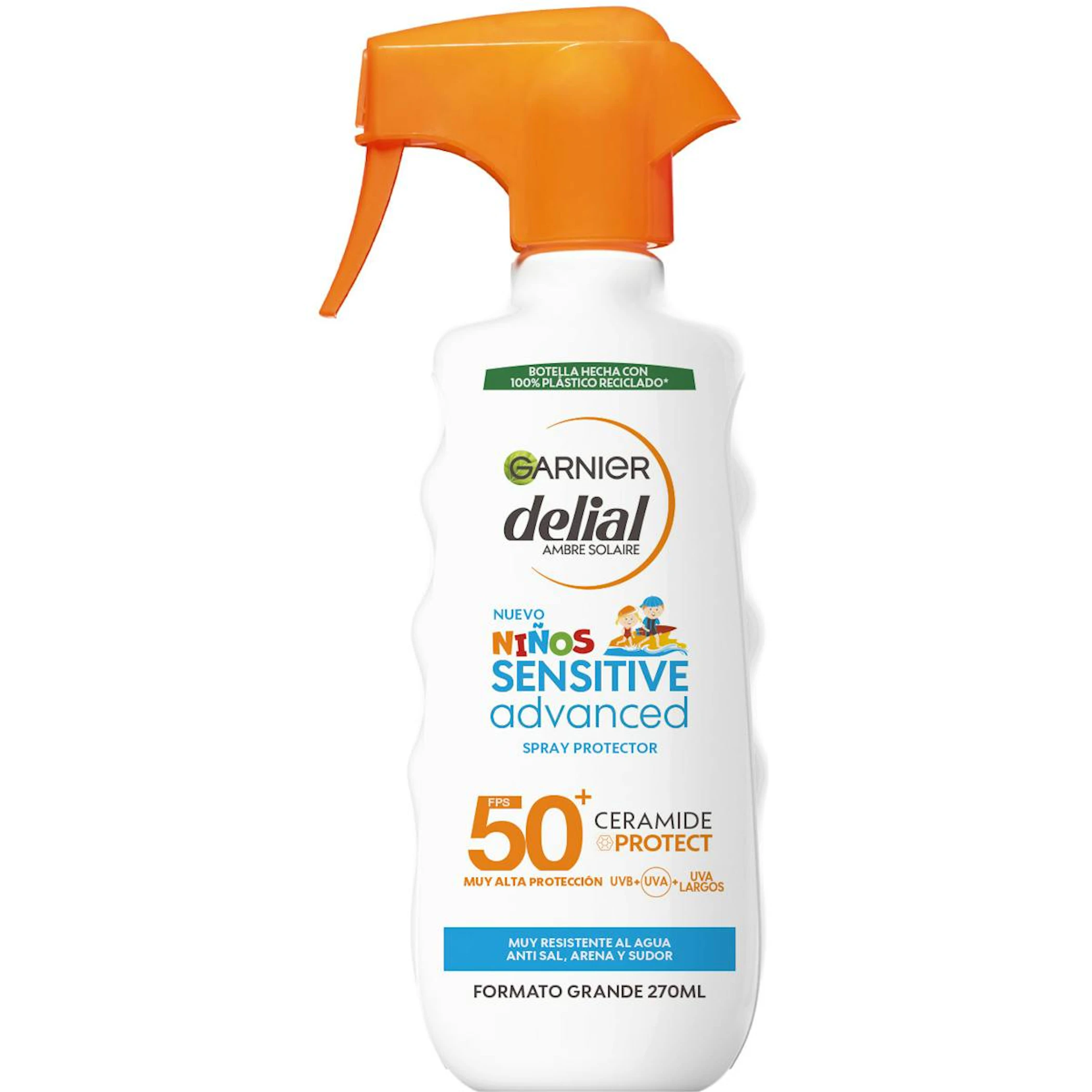Protector Solar Spray Infantil Sensitive Advanced SPF 50+ Delial 270Ml 0