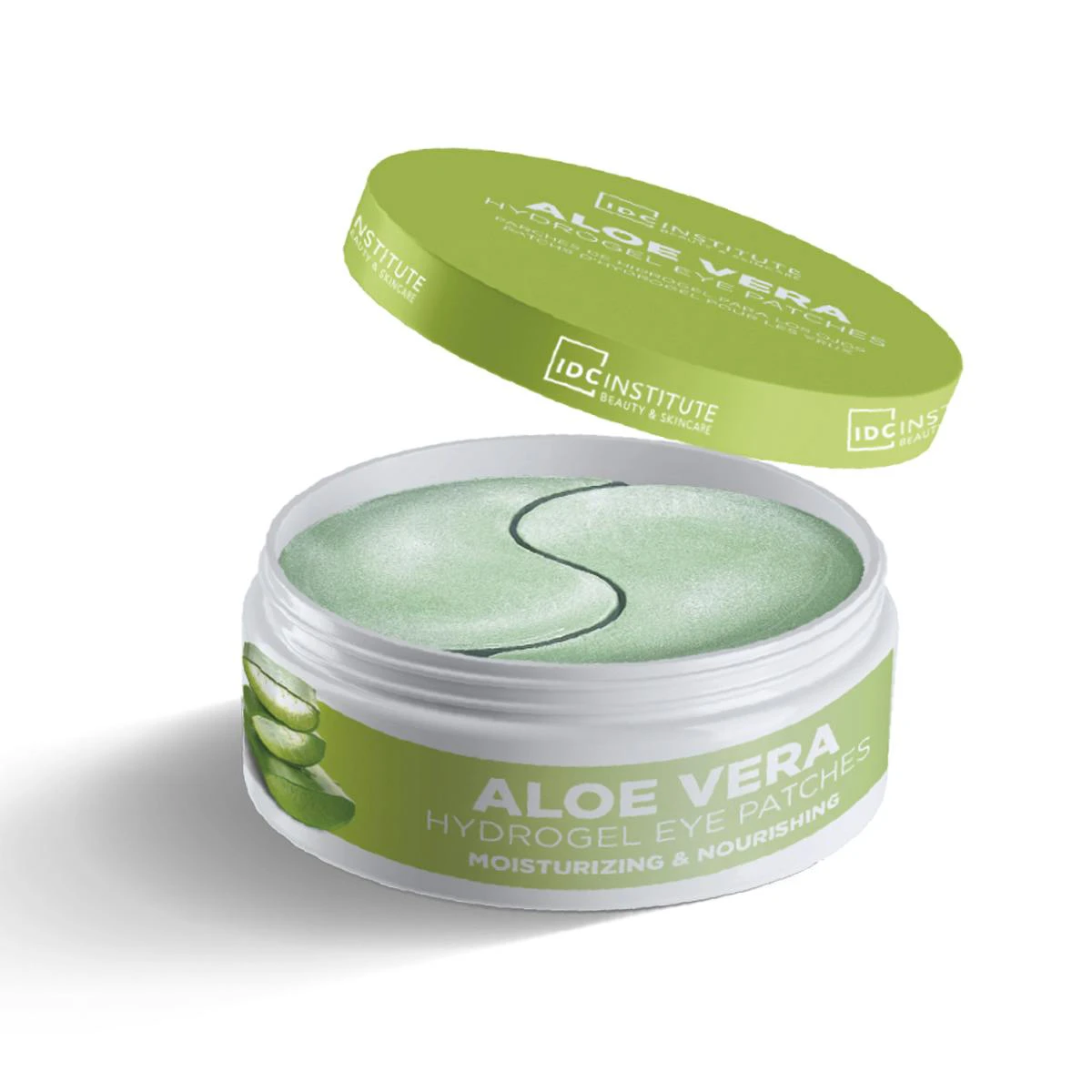 Parches De Ojos Hidrogel Aloe Vera IDC Institute 66Uds