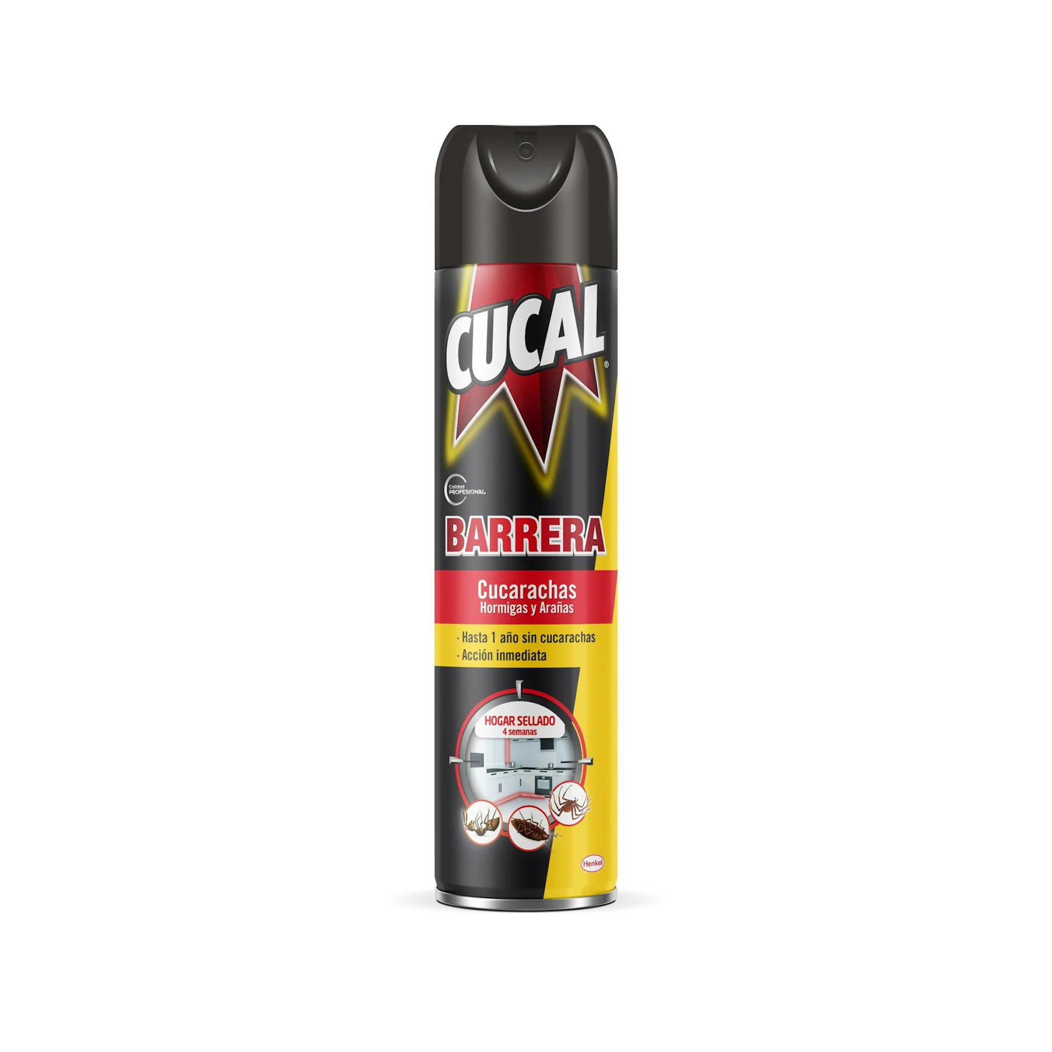 Insecticida Barrera Cucarachas, Hormigas Y Arañas Cucal 400Ml 0