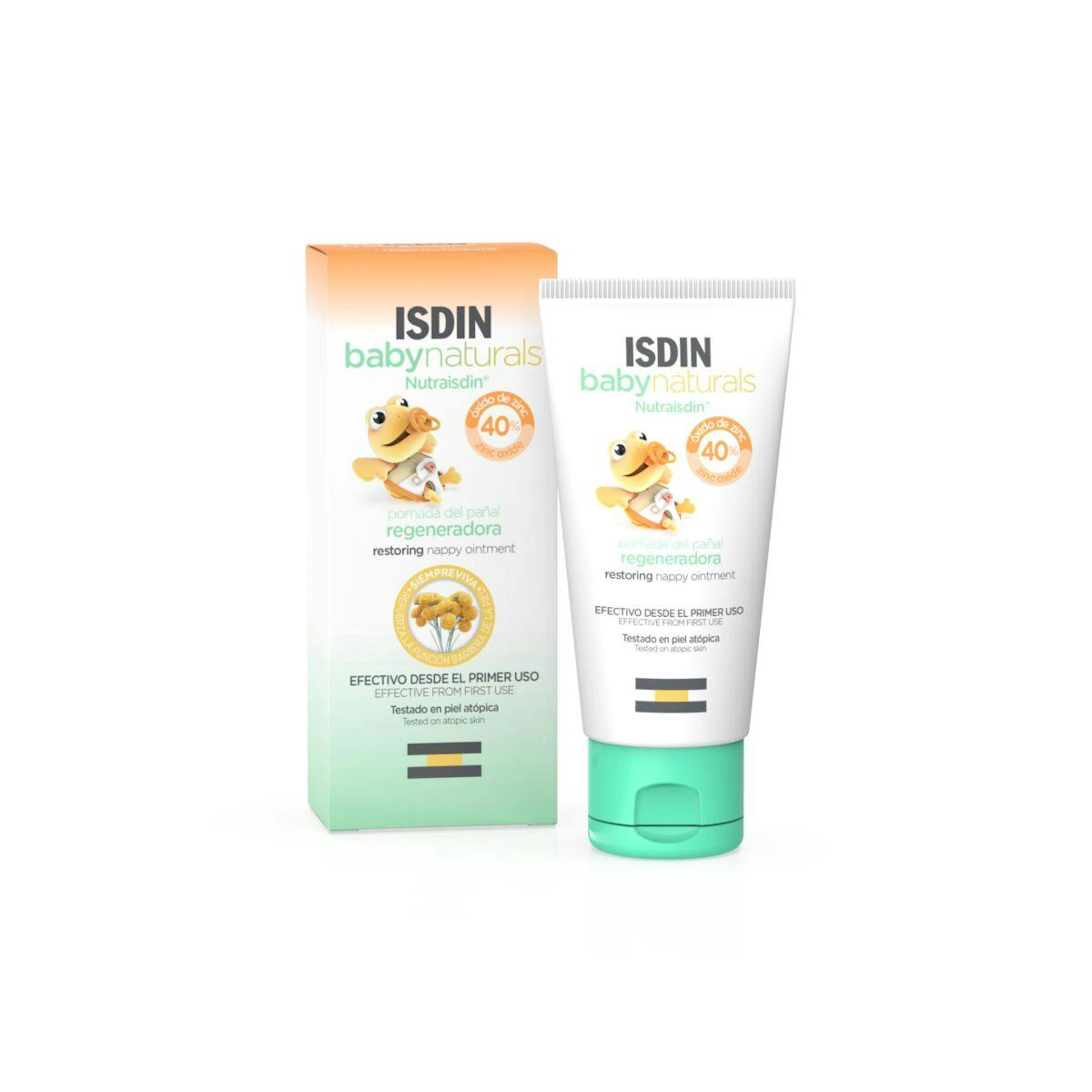 Pomada De Pañal ZN40 Baby Naturals Isdin 50Ml 0