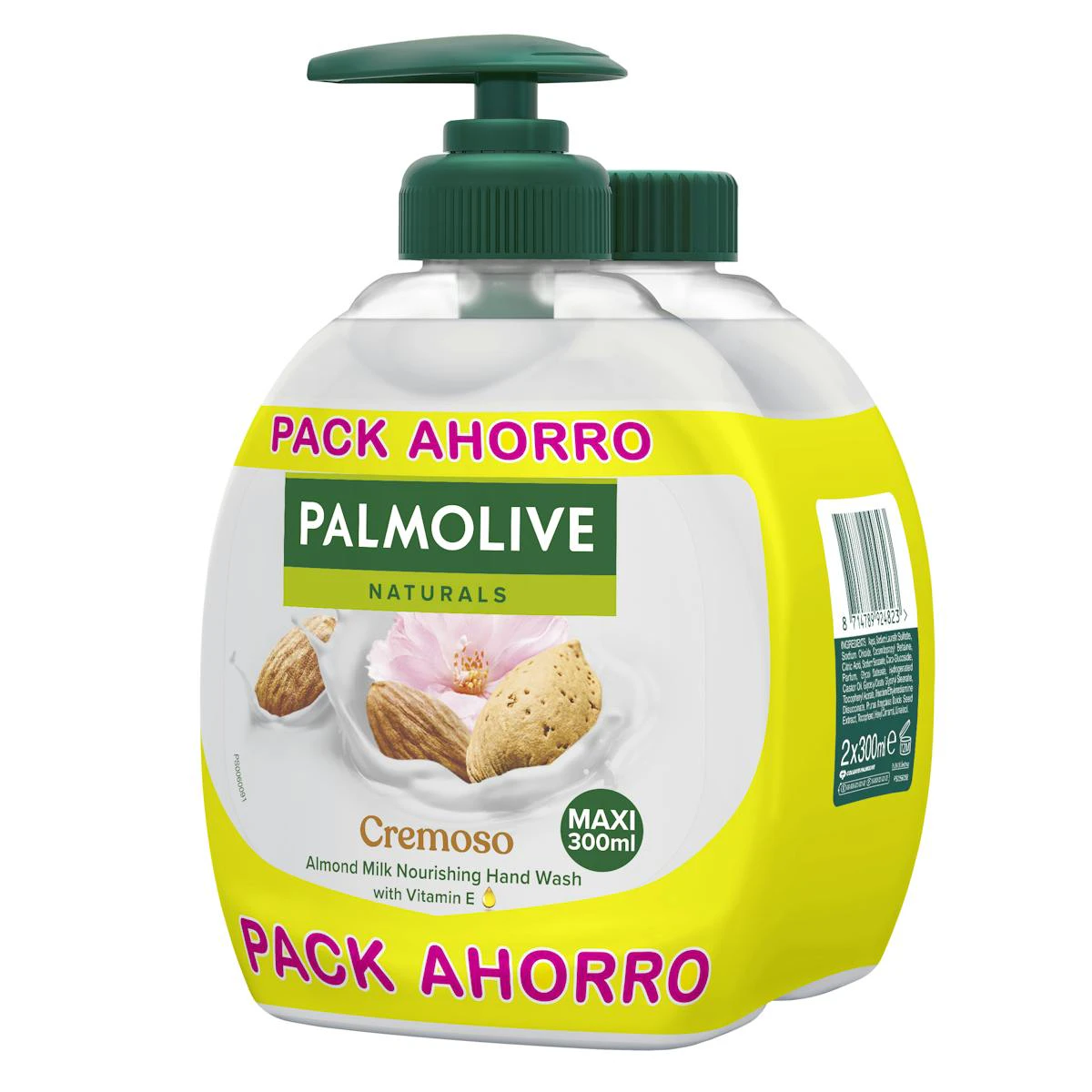 Jabón Liquído De Manos Almendra Palmolive Pack 2x300Ml Jabón Liquído De Manos Almendra Palmolive Pack 2x300Ml 0