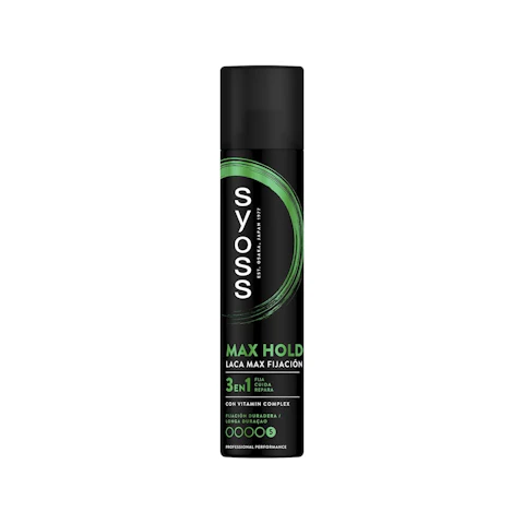 Laca max fijación SYOSS, spray 300 ml