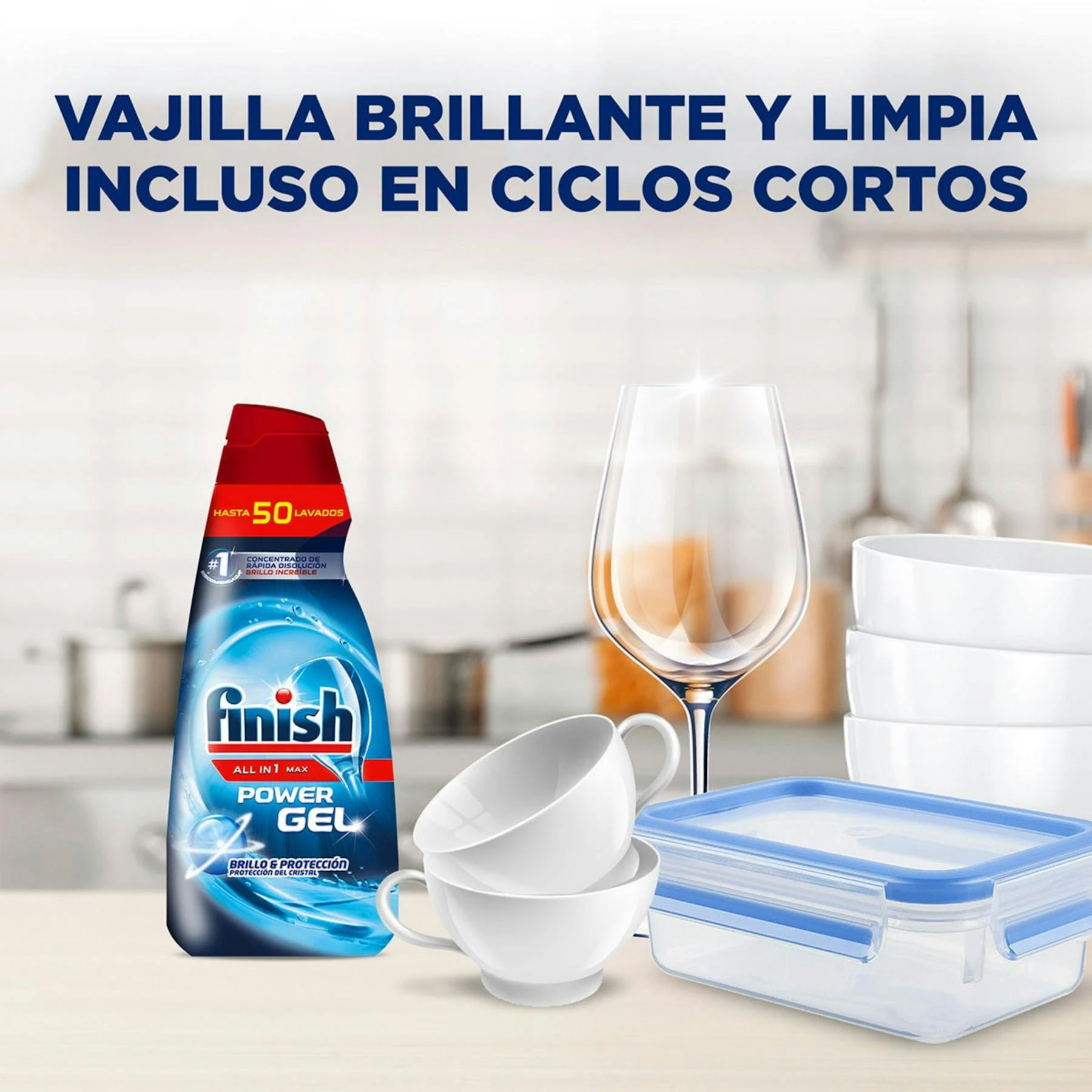 Lavavajillas Power Gel Todo En 1 Max Finish 35 Lv