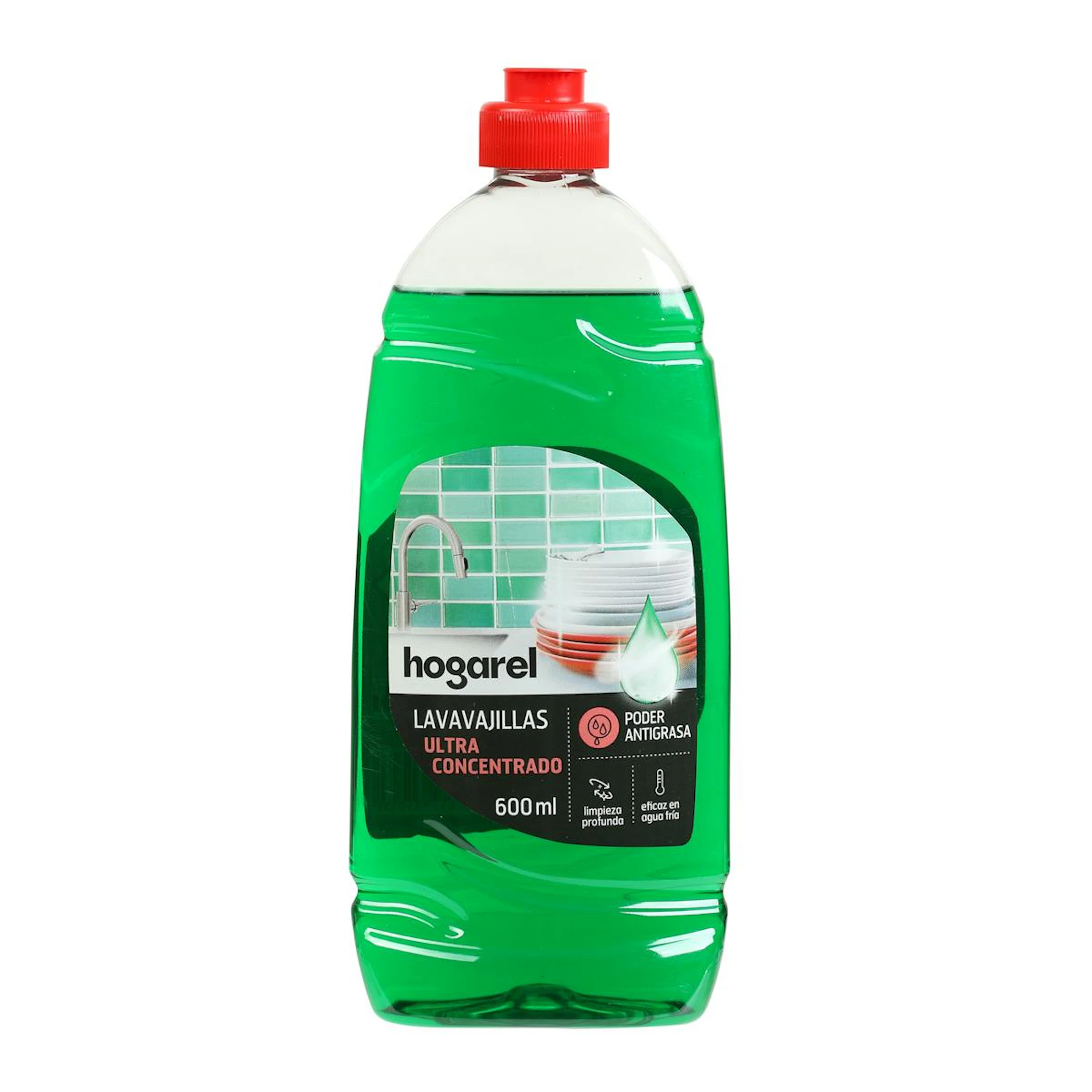 Lavavajillas Ultra Concentrado Hogarel 600Ml 0