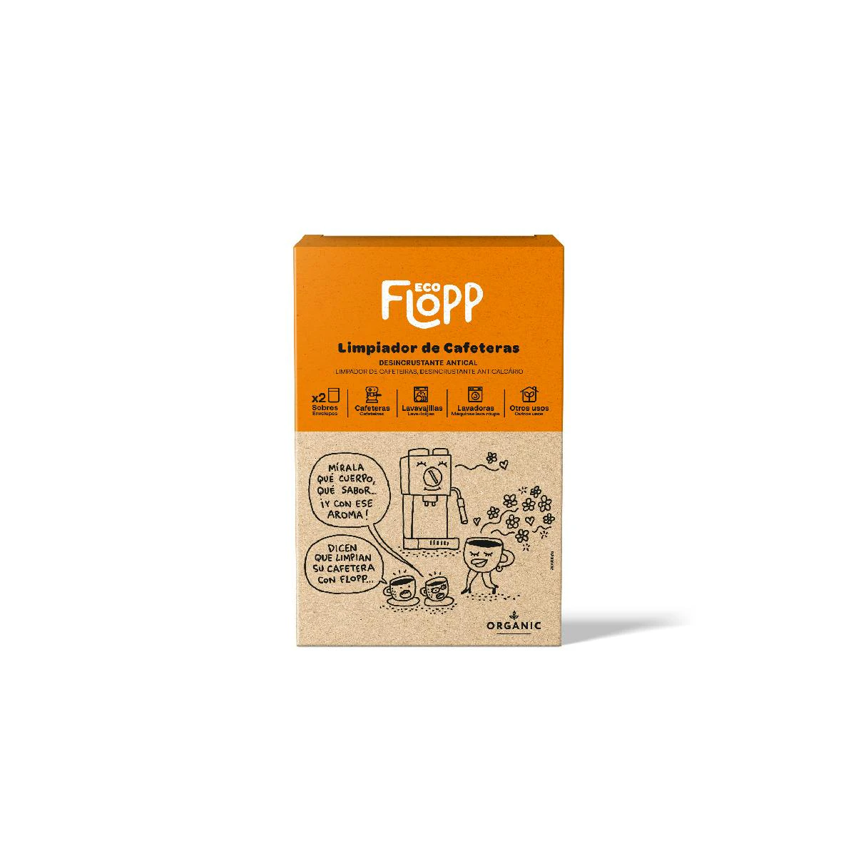 Limpiador De Cafeteras Flopp 2 Uds
