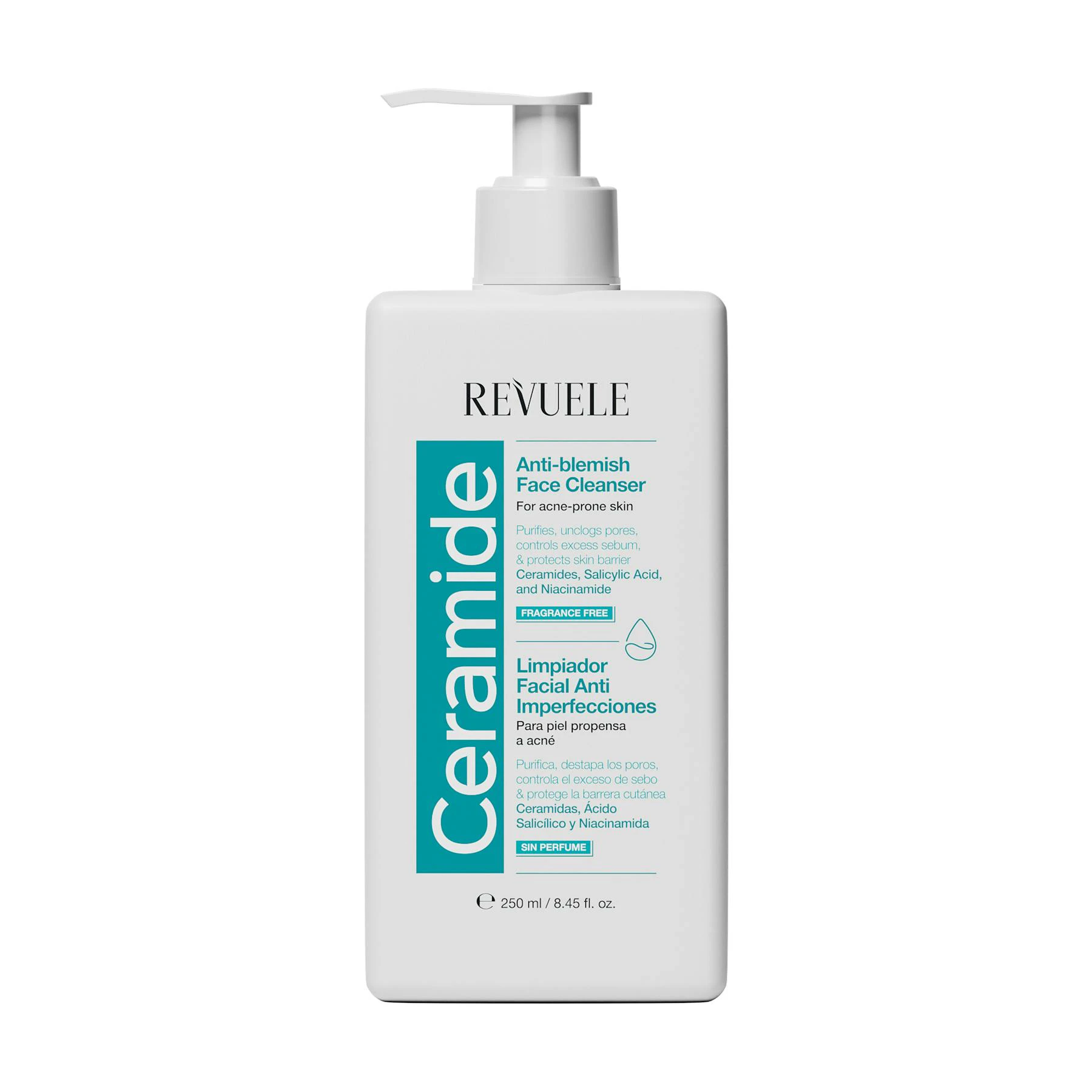 Limpiador Ceramida Antiimperfecciones Revuele 250Ml Limpiador Ceramida Antiimperfecciones Revuele 250Ml 0
