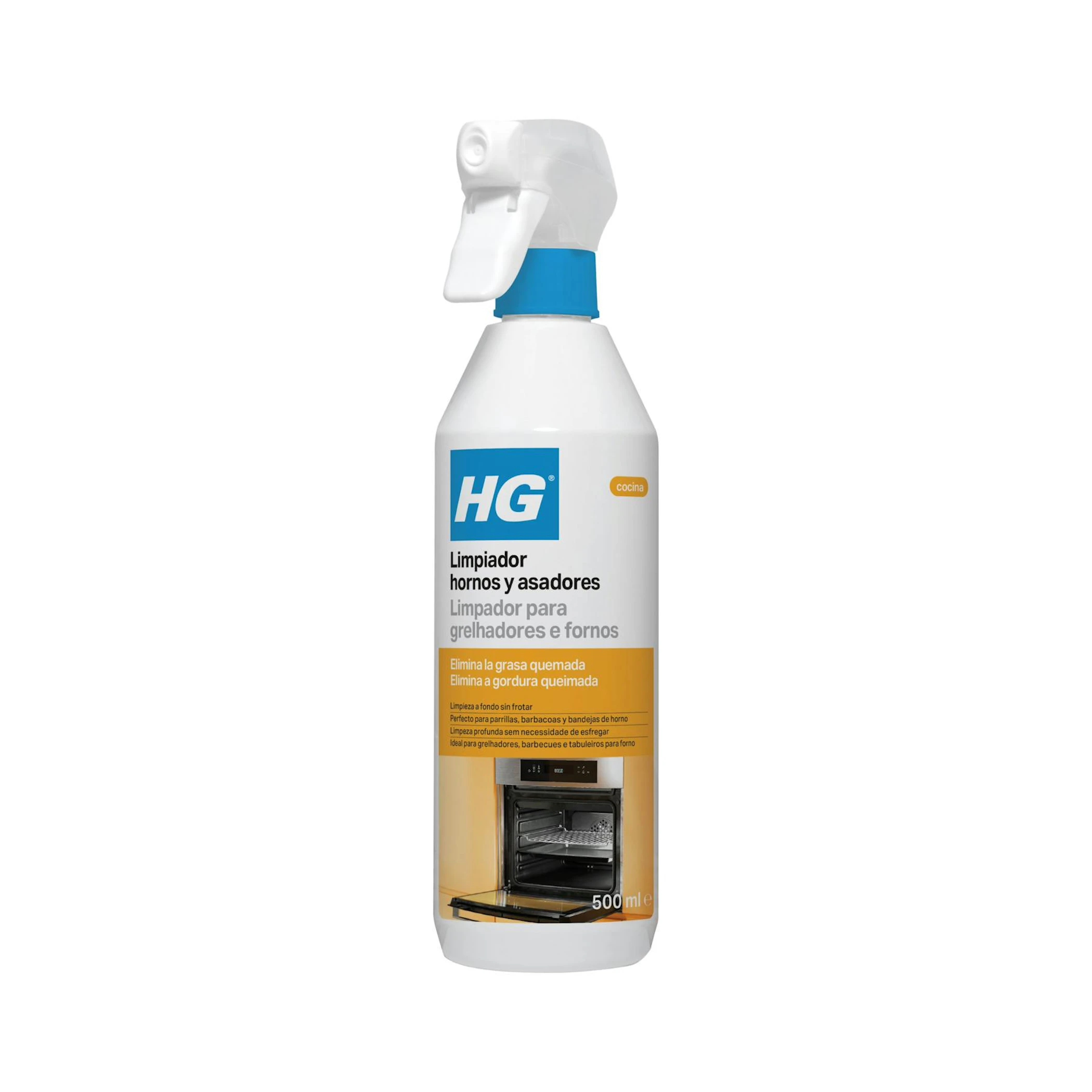 Limpiador Hornos Y Asadores HG 500Ml 0