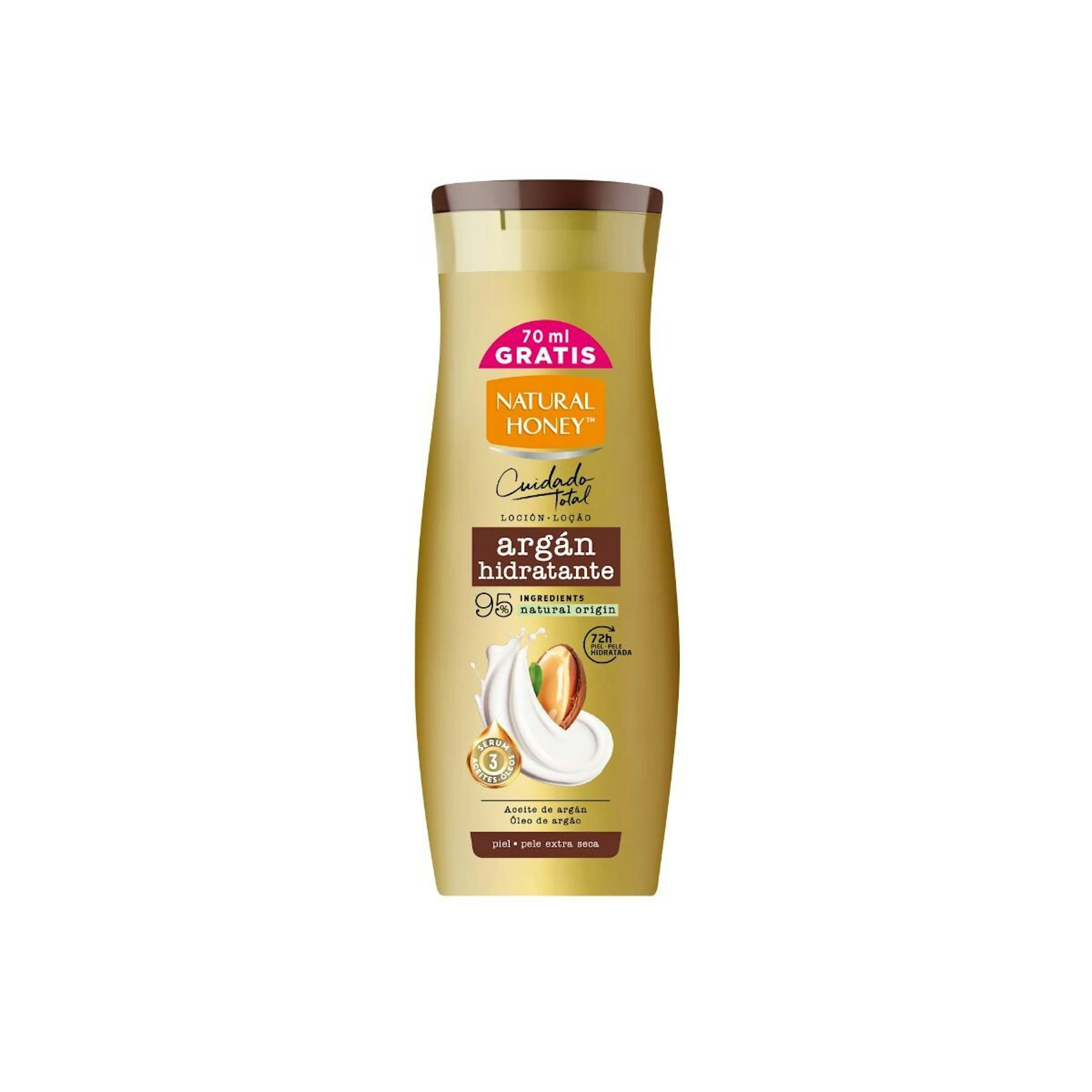 Loción Corporal Argán Natural Honey 330Ml Loción Corporal Argán Natural Honey 330Ml 0
