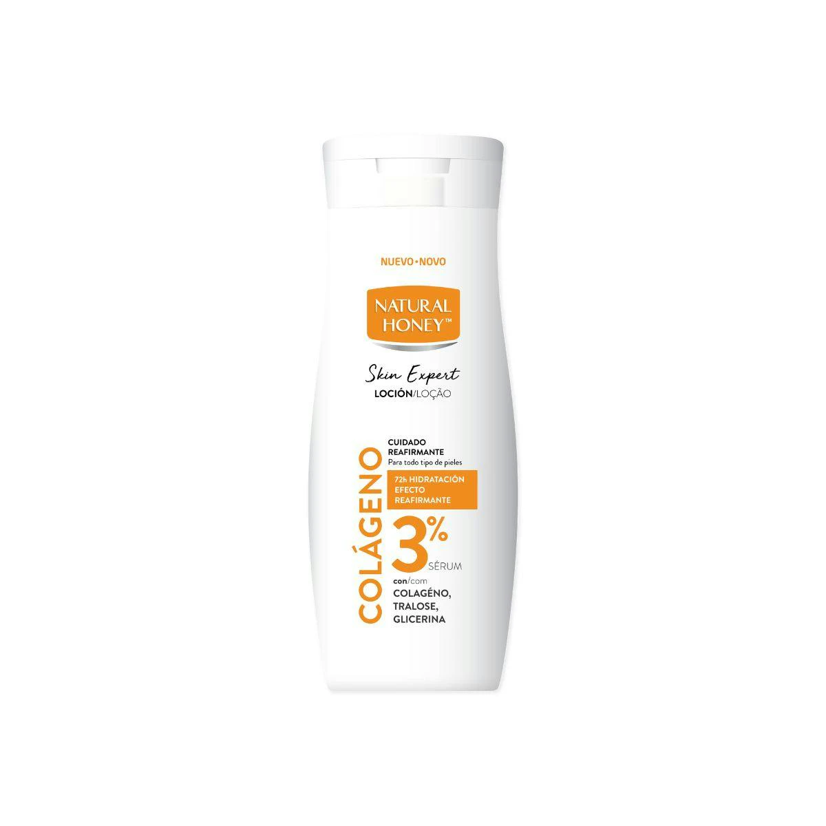 Loción Corporal Colágeno 3% Natural Honey 330Ml Loción Corporal Colágeno 3% Natural Honey 330Ml 0