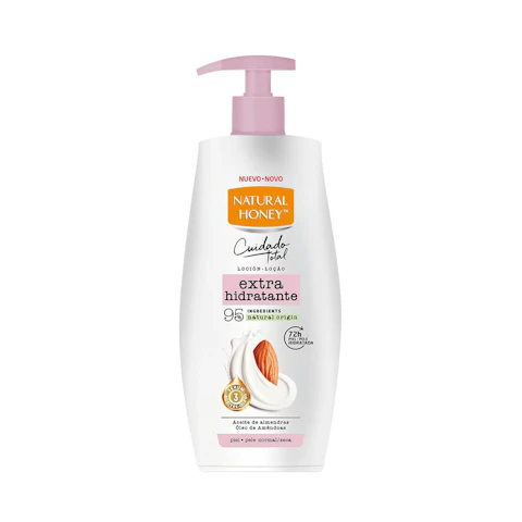 Loción Corporal Extra Hidratante Aceite De Almendras Natural Honey 700Ml