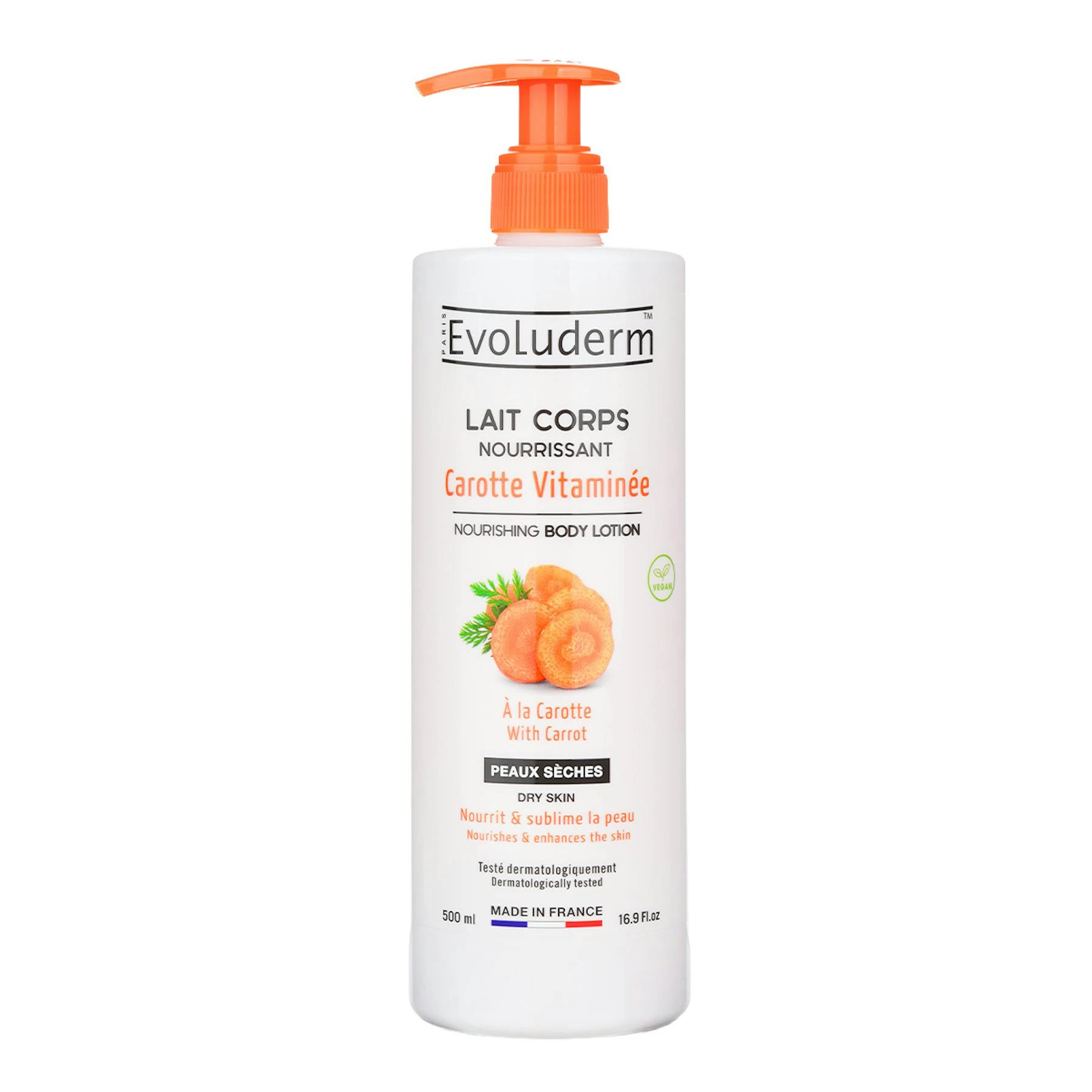 Loción Corporal Zanahoria Evoluderm 500Ml Loción Corporal Zanahoria Evoluderm 500Ml 0