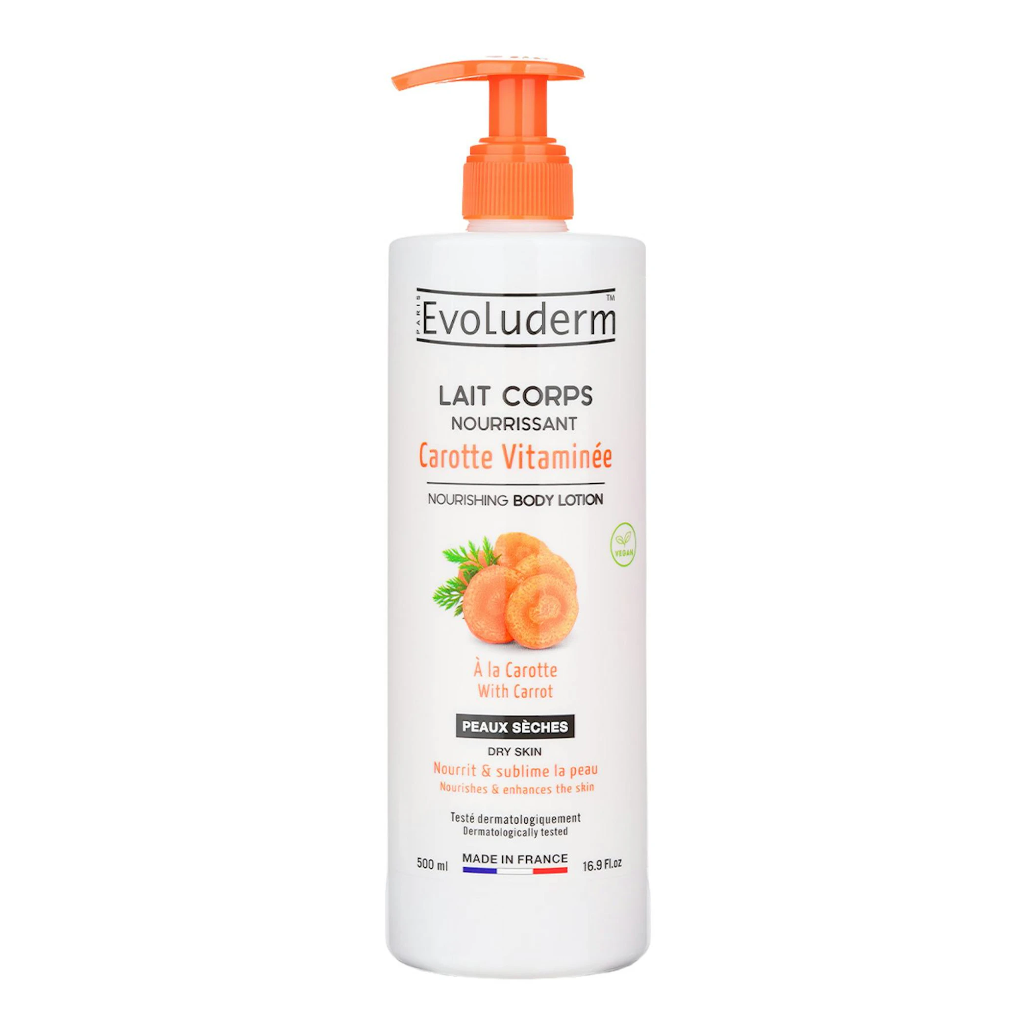 Loción Corporal Zanahoria Evoluderm 500Ml 0