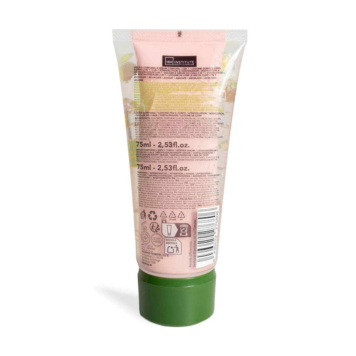 Loção E Sérum Corporal 2 Em 1 Abacate E Jojoba Skin Food IDC Institute 150Ml