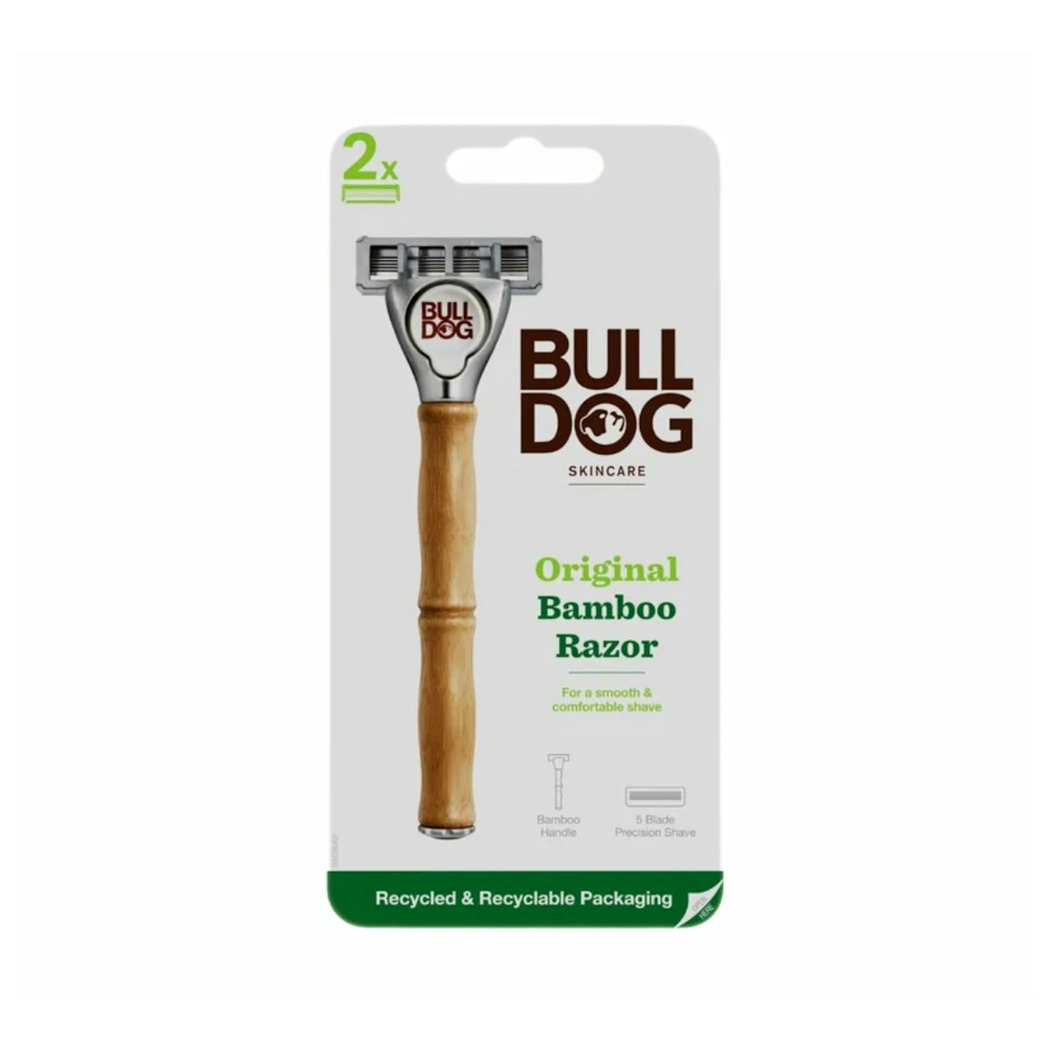Máquina De Afeitar Original Bamboo Bulldog 0