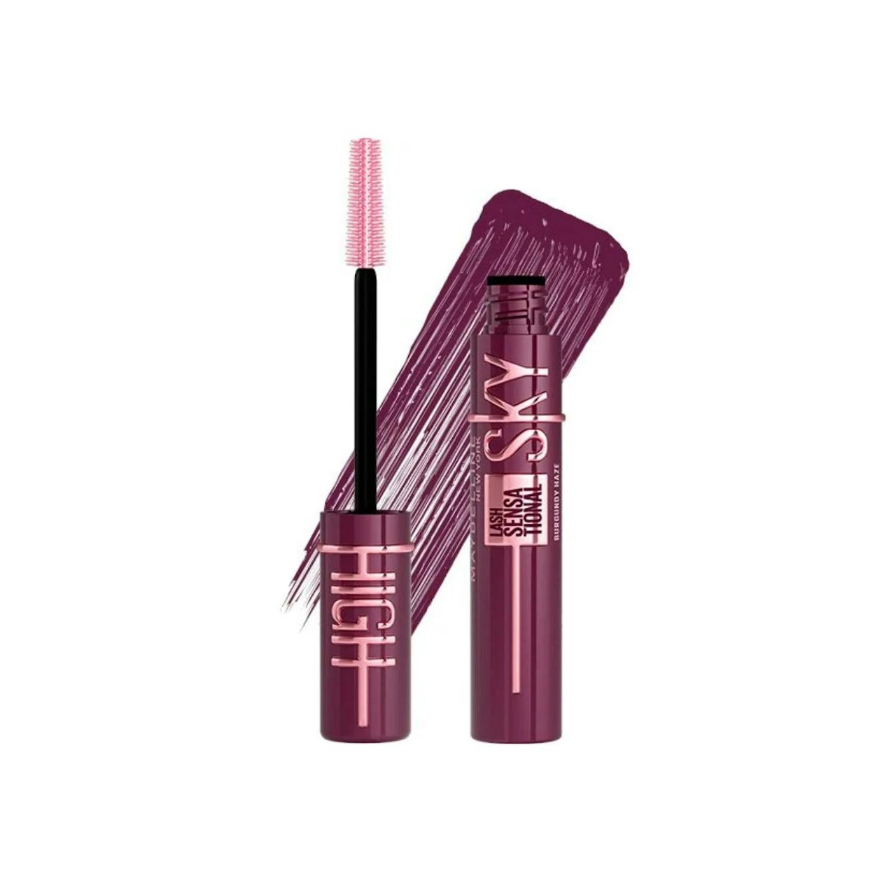 Máscara De Pestanas Sky High Grená Maybelline