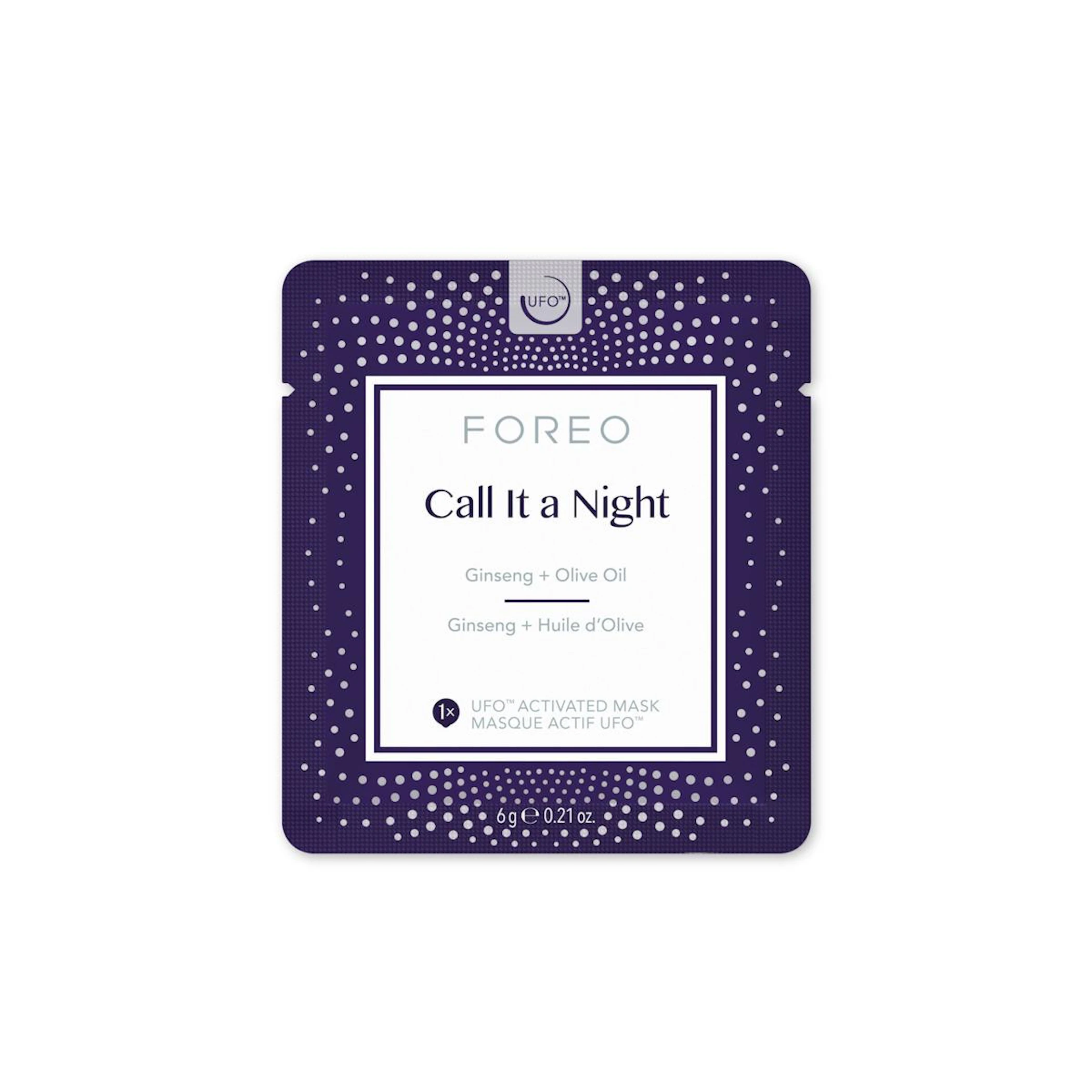 Mascarilla Facial UFO Call It A Night Foreo 7 Uds 0
