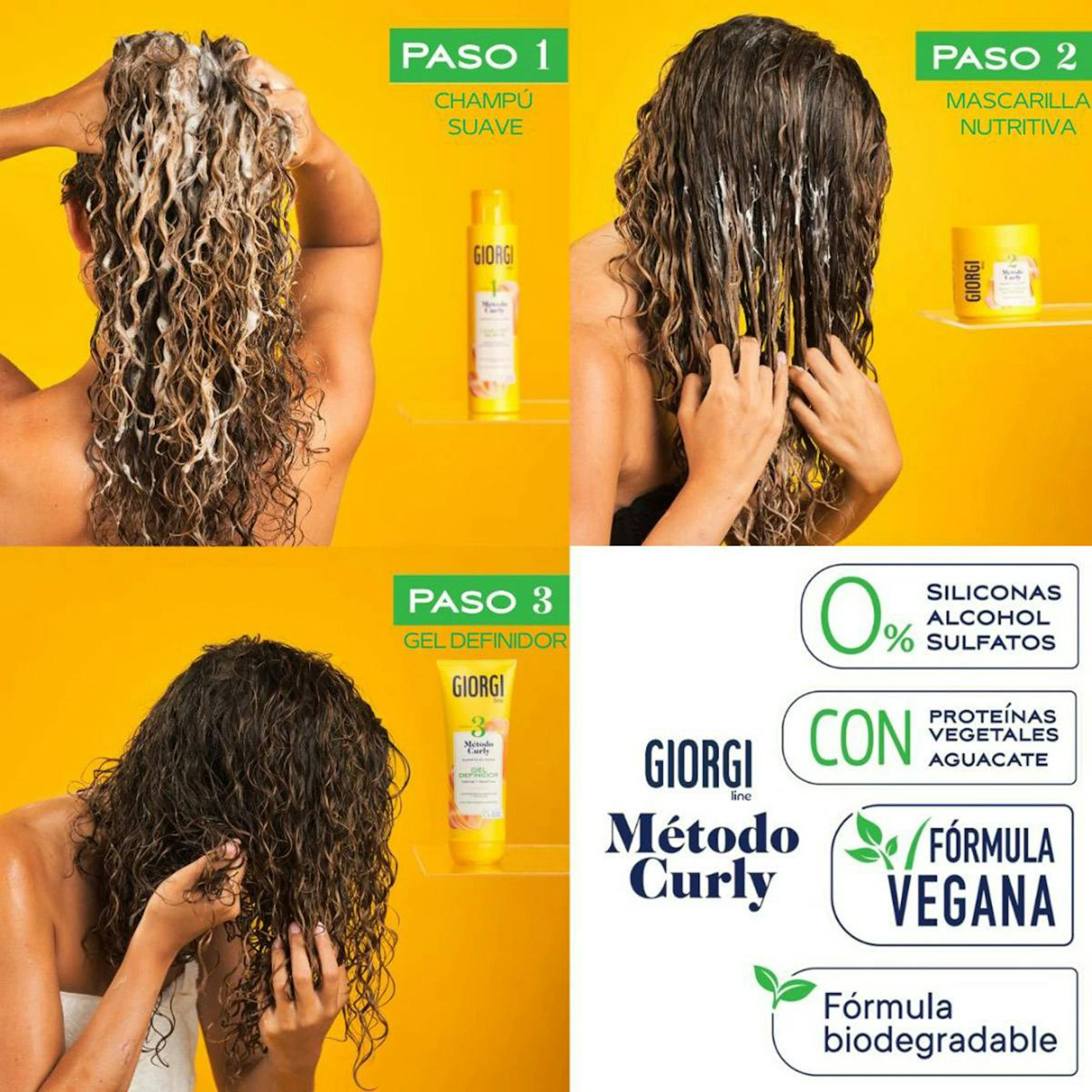 Mascarilla Metodo Curly Paso 2 Giorgi 350Ml